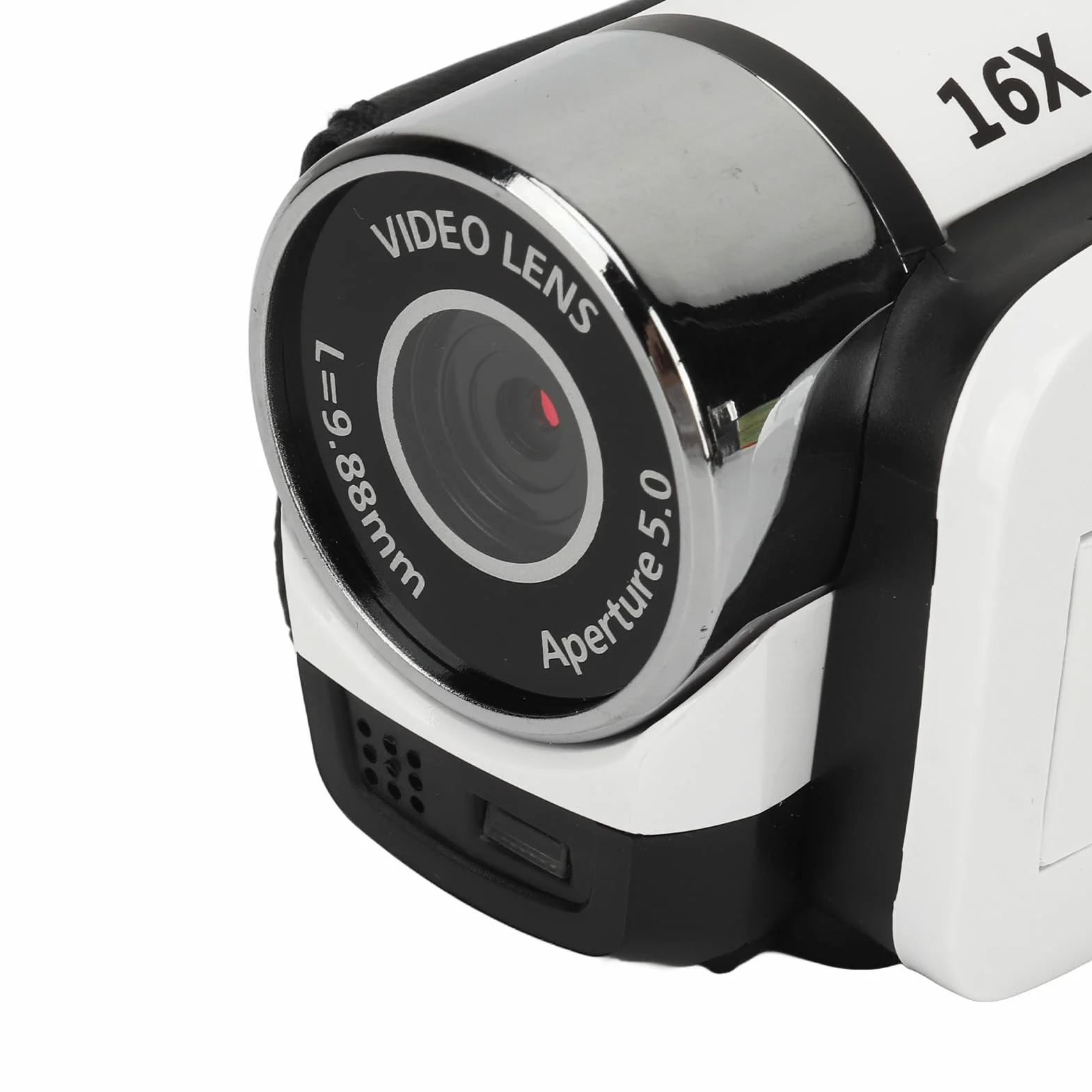 Caméra Numérique Portable 2,4 Pouces 16MP Caméscope HD 16x Zoom avec Lumière de Remplissage
