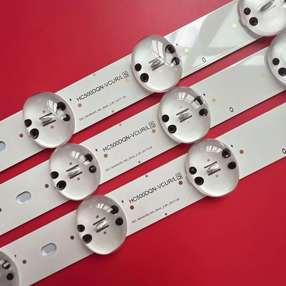 Bande de rétro-éclairage LED for LG HC500DQN-VCUR 50UK6510 50UK6470PLC 50UK6300 50UK6950 50UK6500 50UK6500PLA SSC_50UK63/65 Bande lumineuse TV