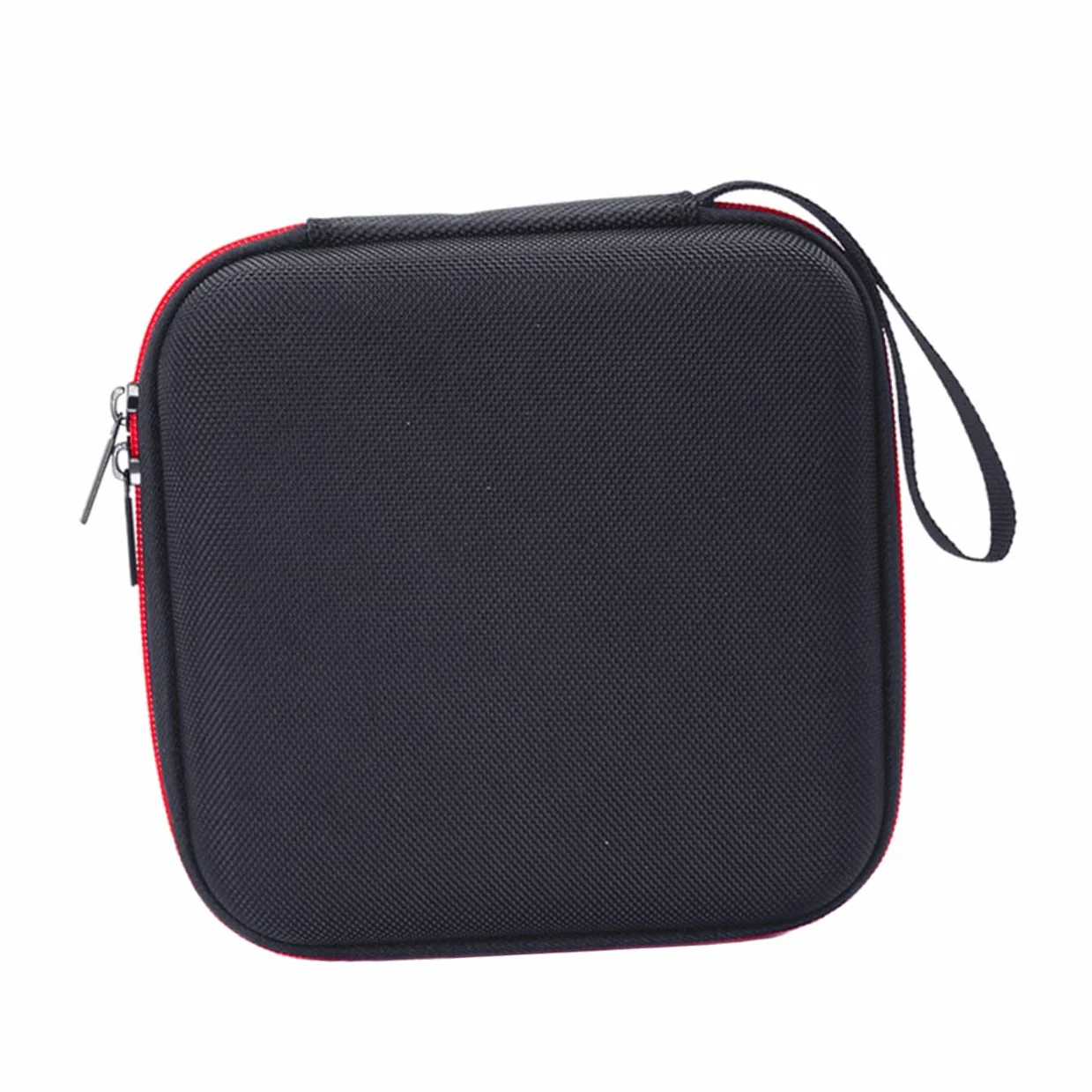 HEMOTON Pochette de Rangement Résistant aux Chocs Toucher Confortable Étui de Protection en Eva Noir Lecteur DVD pour Écouteurs et Câbles USB en Voyage