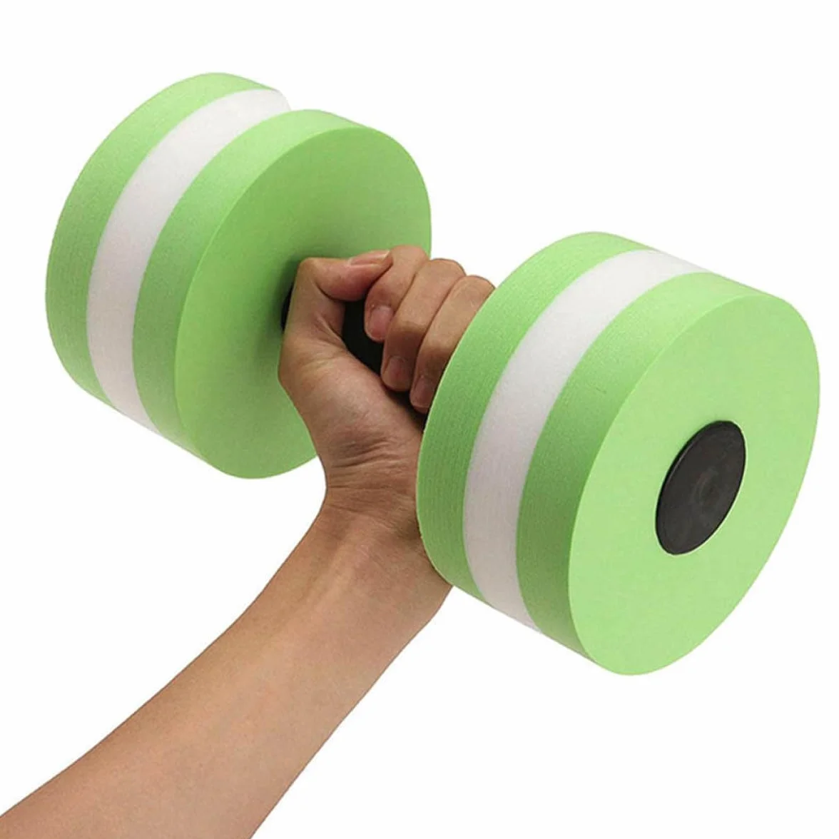 Haltères Flottantes en Mousse EVA Lot de 2 pour Aquagym et Natation, Équipement Léger de Résistance Piscine