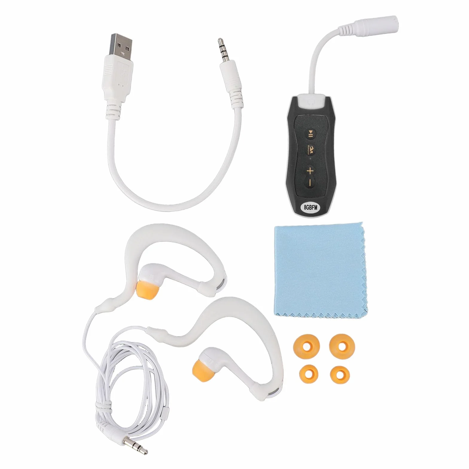 Lecteur MP3 étanche IPX8 8 Go pour Natation Plongée Course