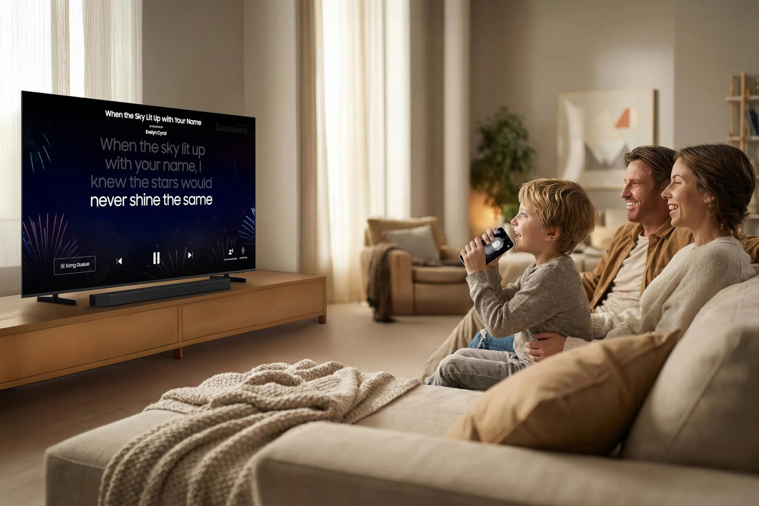Samsung Smart TV 65 Pouces U8075H Crystal UHD 4K, PurColor, Upscaling 4K, Motion Xcelerator, Dynamic Sound Pack, Gaming Hub, Mode Football, Vision AI Companion [2026]