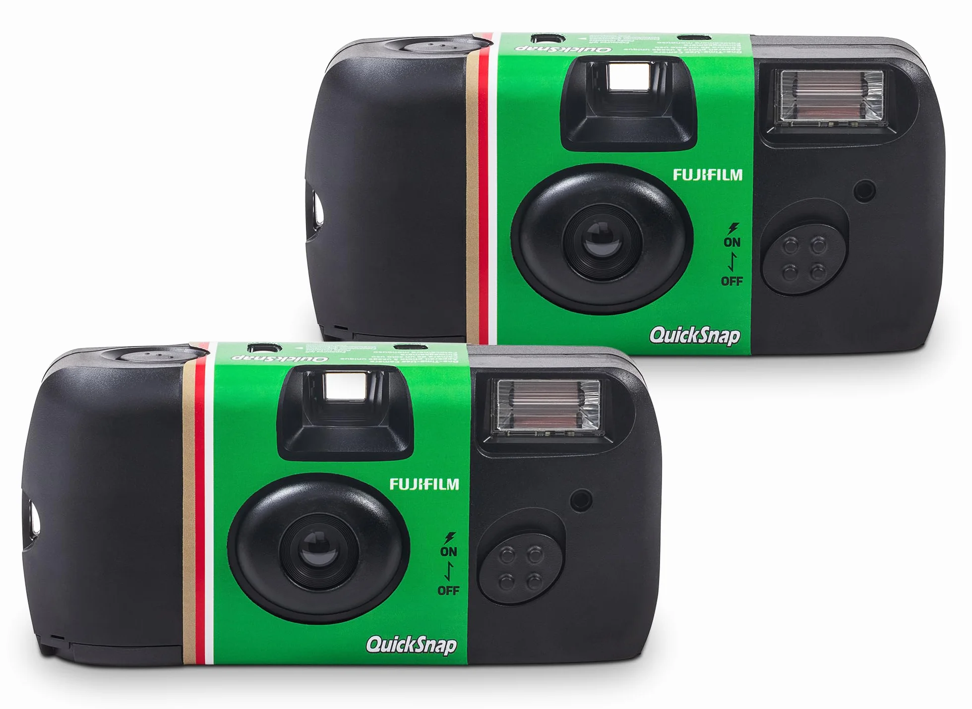 Fujifilm QuickSnap Flash 400 Lot de 2 appareils Photo à Usage Unique