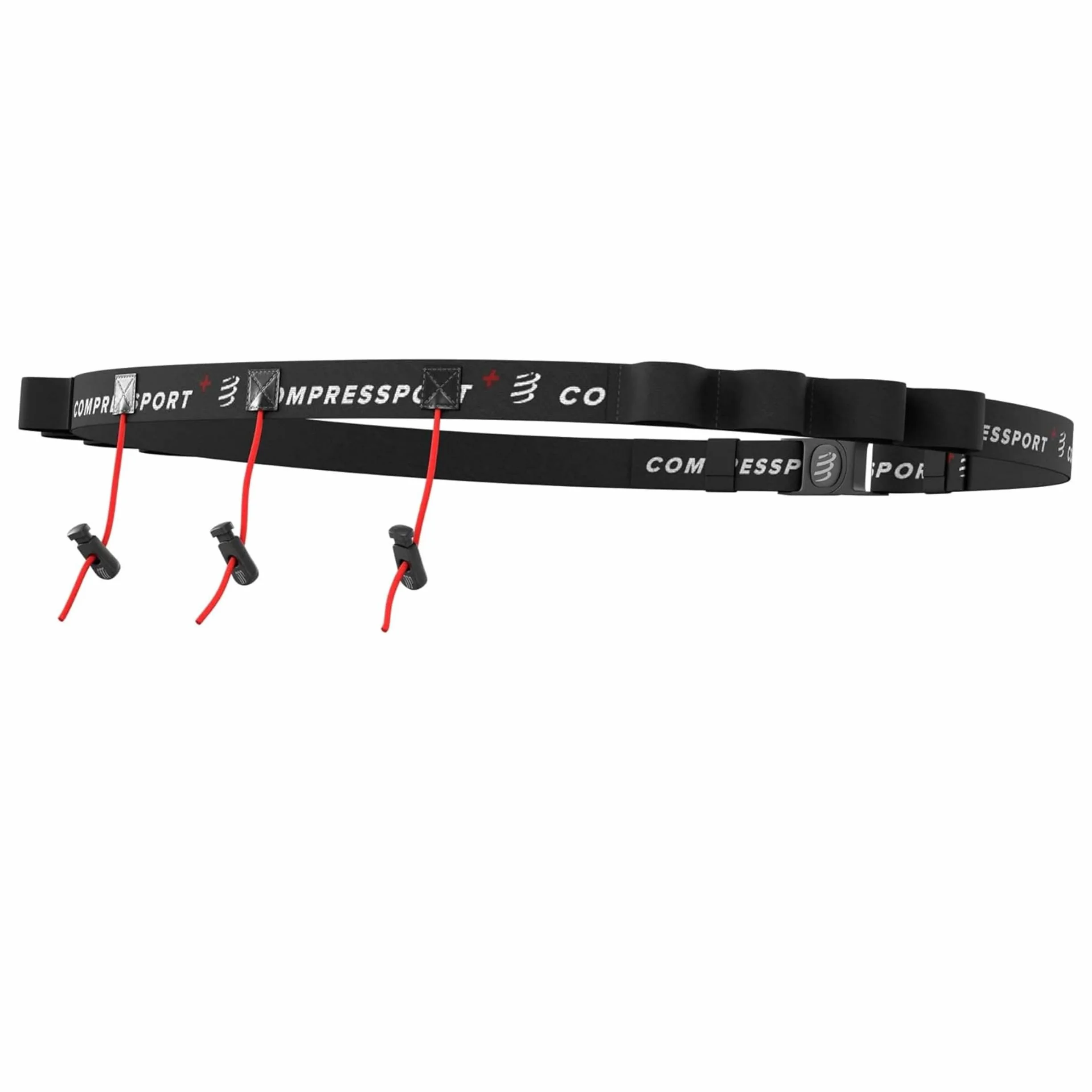 Compressport Ceinture Porte-Dossard Race Belt Course à Pied Vélo Ajustable Fonctionnel