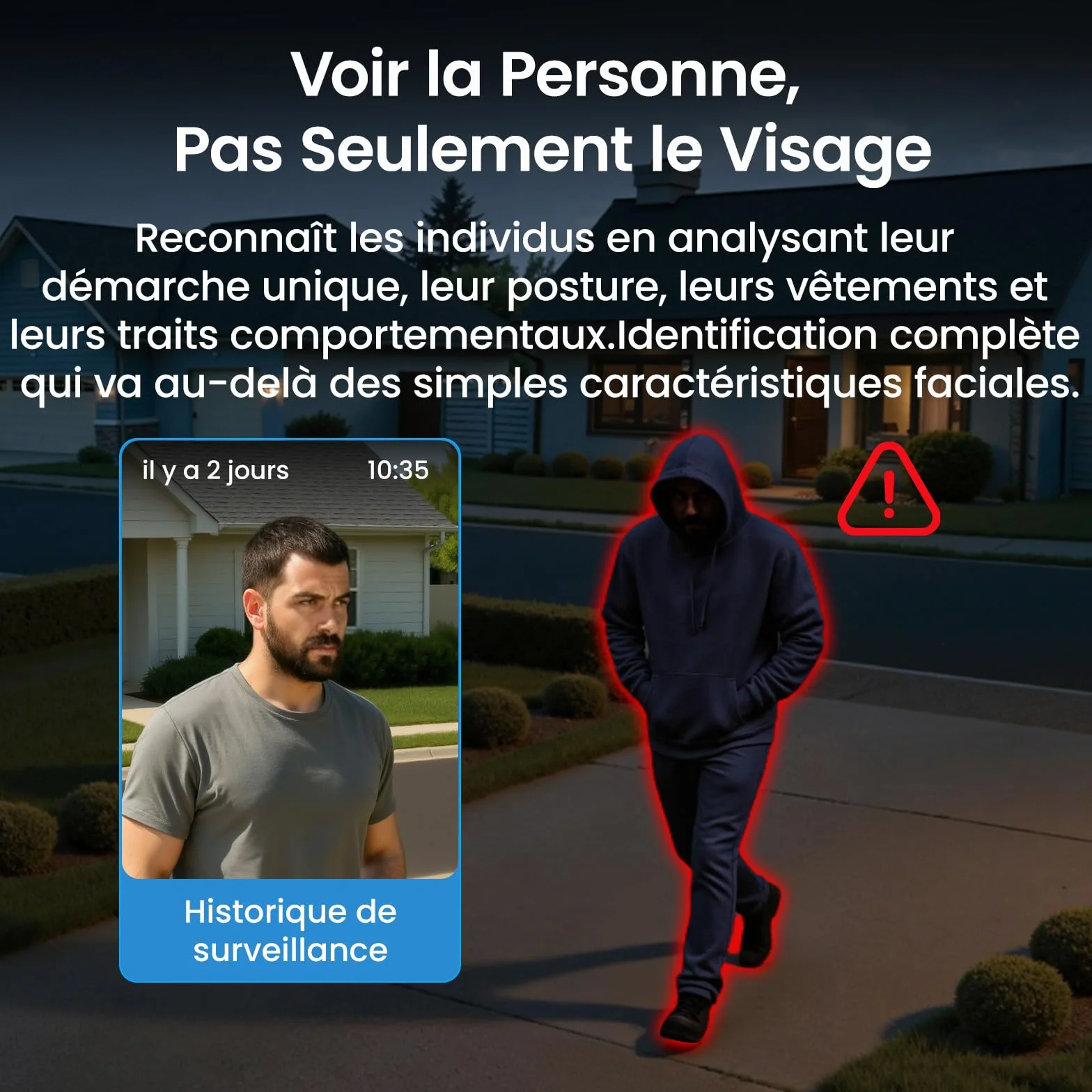aosu 4K Caméra Surveillance WiFi Extérieure sans Fil,8MP Camera Exterieur Solaire,Vision Nocturne TrueColor,Triple Détection (PIR+Radar+IA),Suivi Automatique à 360°,Alarme Sonore et Lumineuse
