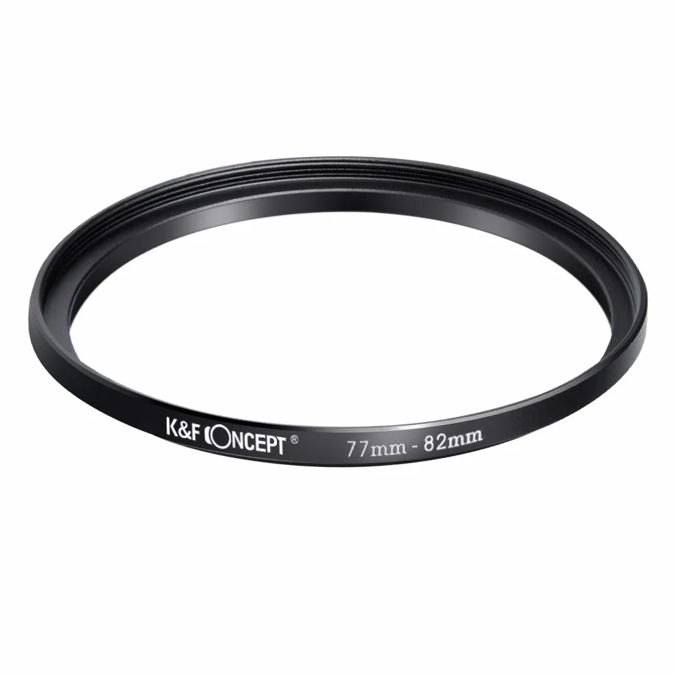 K&F CONCEPT 11pcs Stepping Rings Bagues d'Adaptation Filtre Adaptateur en Métal 26-30MM,30-37MM,37-43MM,43-52MM,52-55MM,55-58MM,58-62MM, 62-67MM,67-72MM,72-77MM,77-82MM