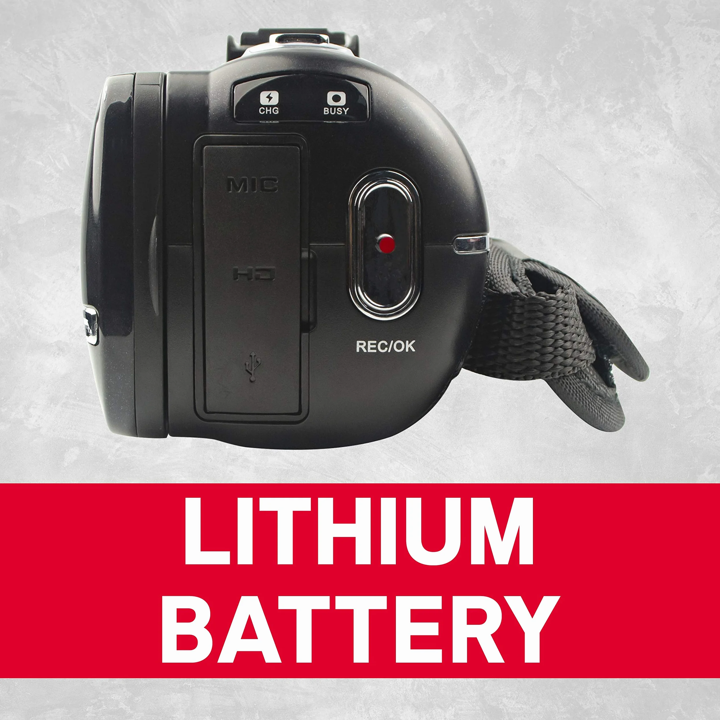 AgfaPhoto Realimove CC2700 Caméscope Numérique 2.7K 24MP Écran Tactile 3'' Zoom 18X Noir
