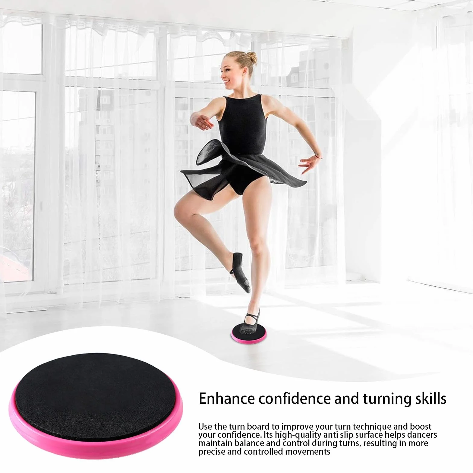 Disque pirouette ballet Planche tournante danse Entraînement Accessoire danse classique Planches rotation ballet
