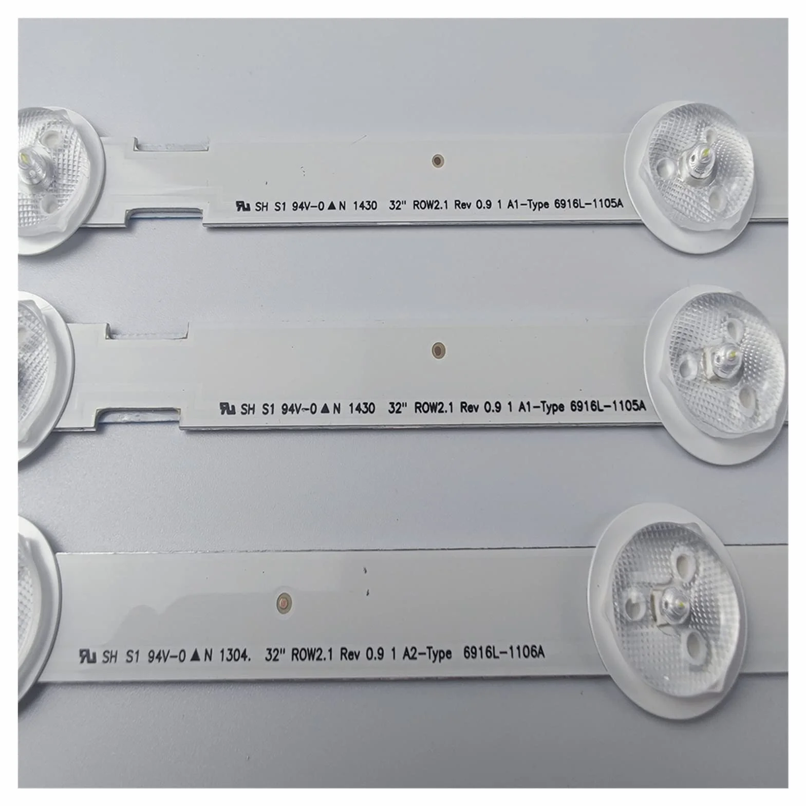 LED Bande de rétroéclairage 7/8 Lampe adaptée for LG 32 '' TV 32LN520B LC320DXE 32LN540V 32LN541V 6916L-1399A 1400A 1437A 1438A 1204A 1426A