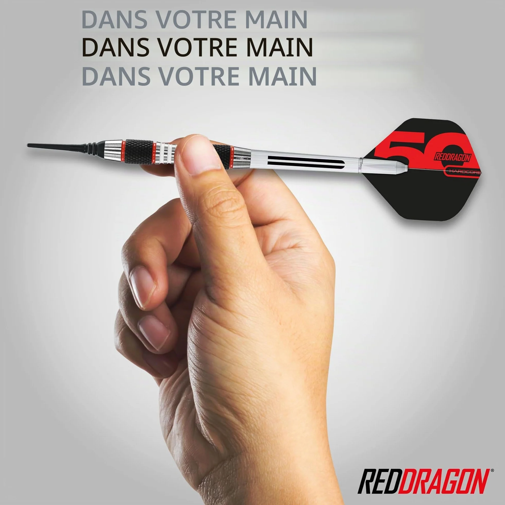 RED DRAGON Axis Softip Fléchettes en tungstène avec Pointes en Acier