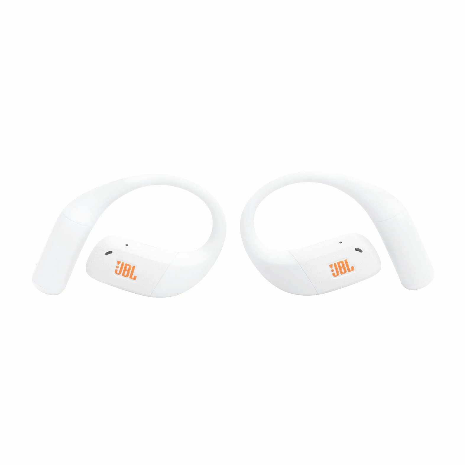 JBL Endurance Zone écouteurs Sportifs Ouverts sans Fil True Wireless, Conception Crochet d'oreille, JBL OpenSound, 32 h d'autonomie, étanches IP68, Google Finder, appli JBL Headphones, Blanc