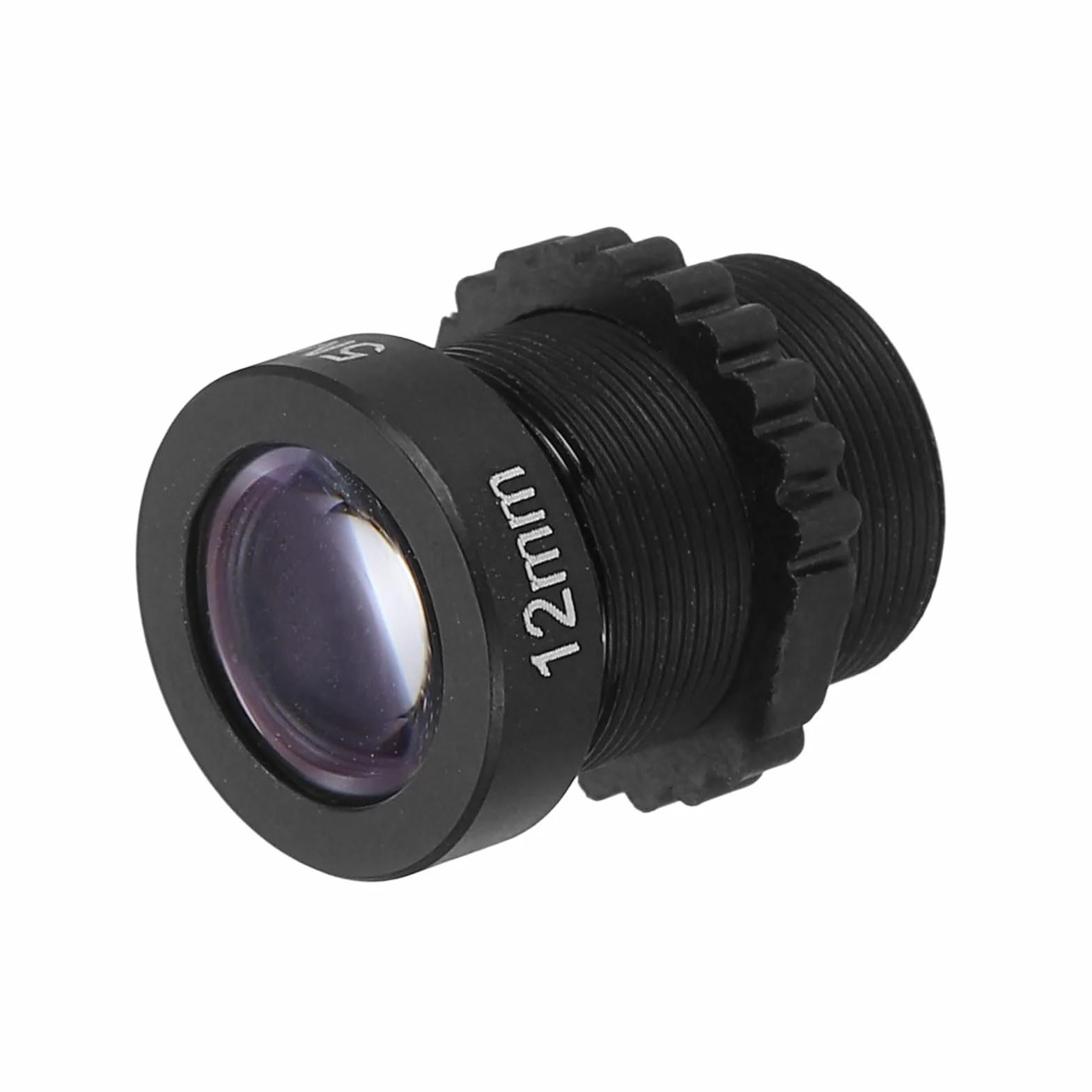 Objectif De Caméra CCTV 12mm HD 5MP Sécurité Angle Large Monture M12 Ouverture Fixe