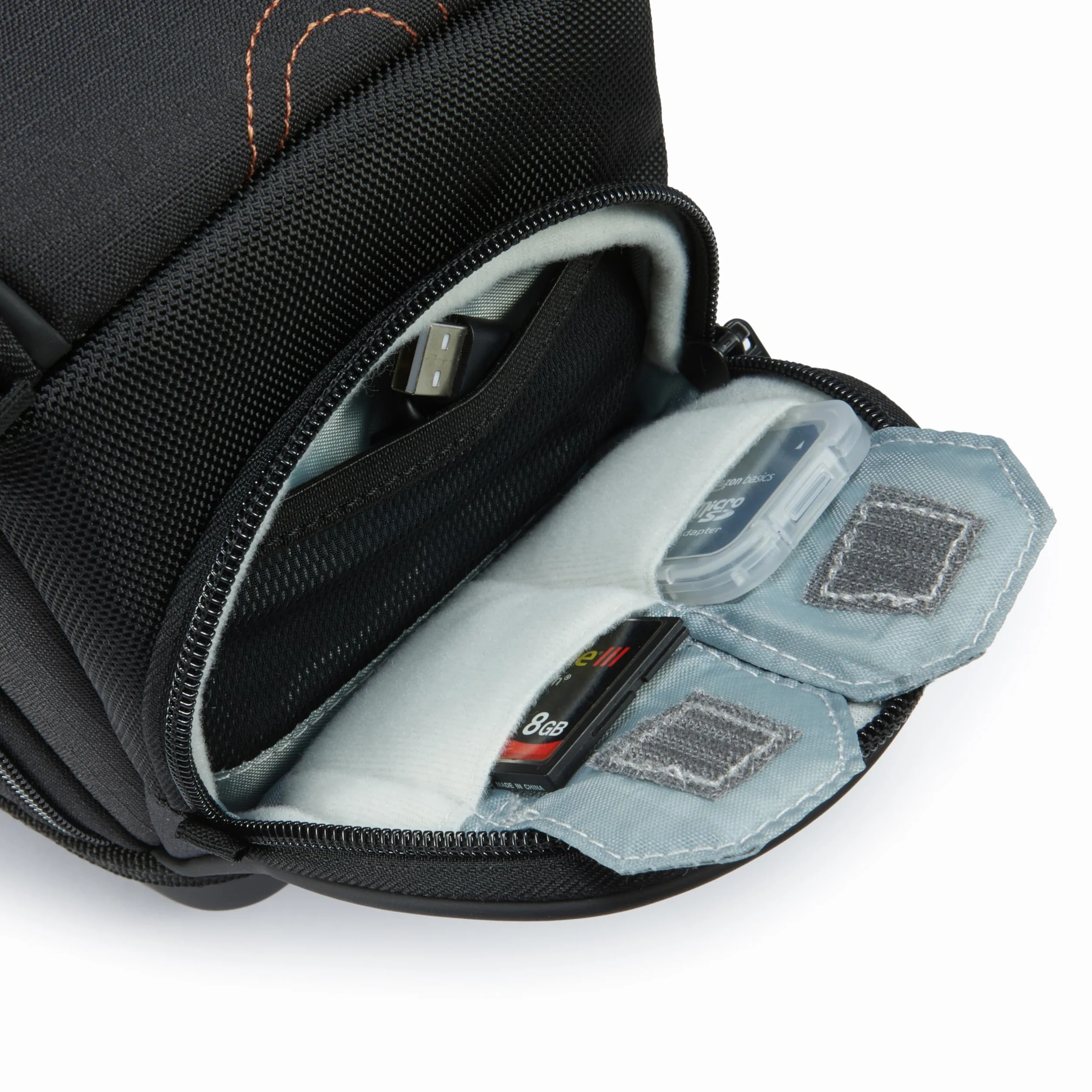 Amazon Basics Sac Bandoulière Style Housse pour Appareil Photo Reflex Numérique et Objectif, Imperméable, Noir