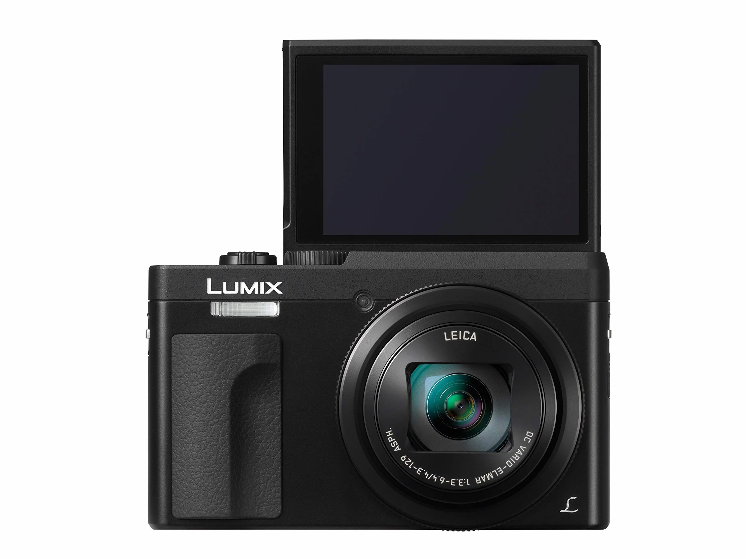 Panasonic DC-TZ90EB-K Appareil photo de voyage compact de poche à zoom 30x – Noir, vidéo et photo 4K, objectif Leica (Reconditionné)