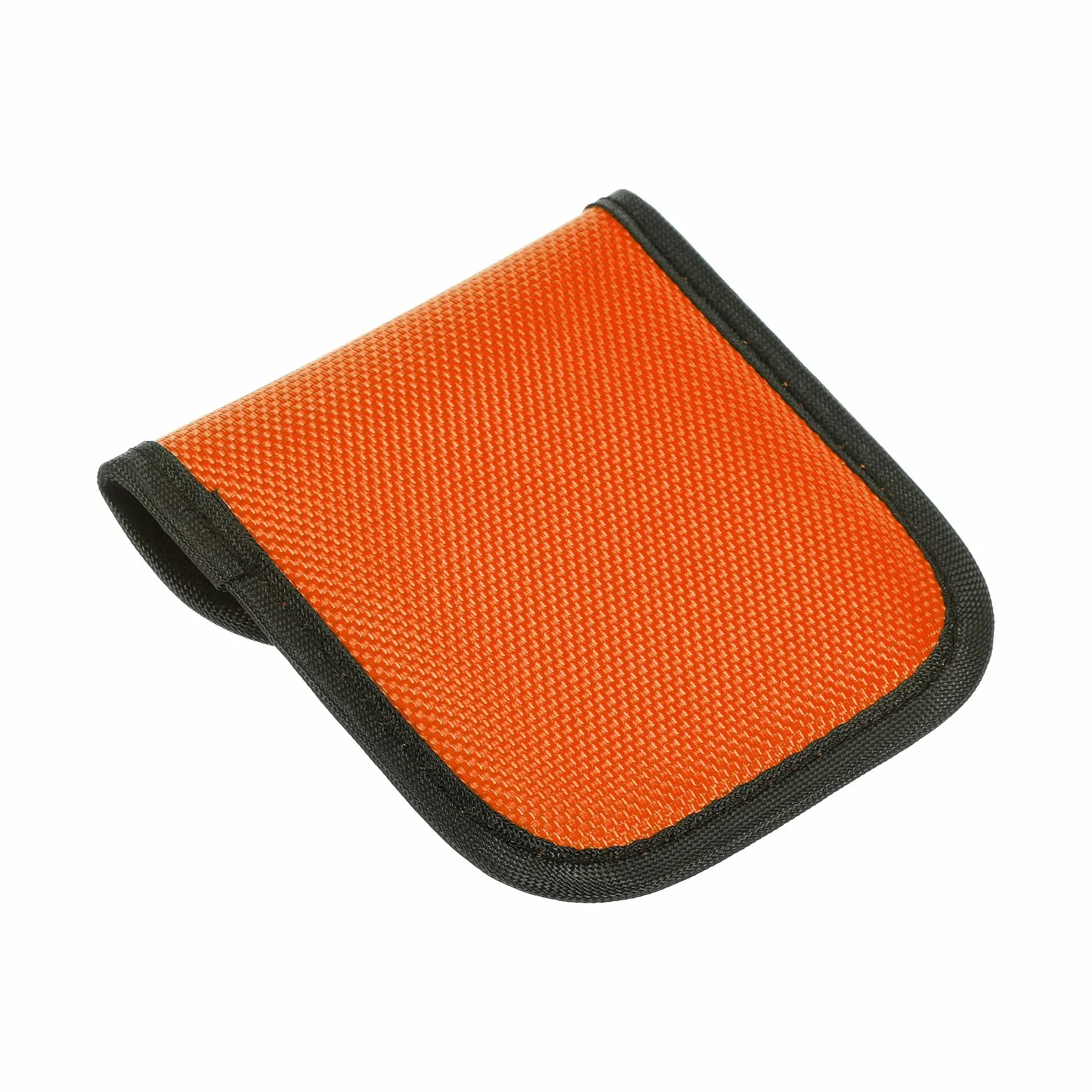 PATIKIL 58 mm Appareil Photo Filtre Boîtier, Appareil Photo Filtre Boîtier Pochette Imperméable Antipoussière Filtre Transport Sac pour Photographie Filtre Stockage, Orange