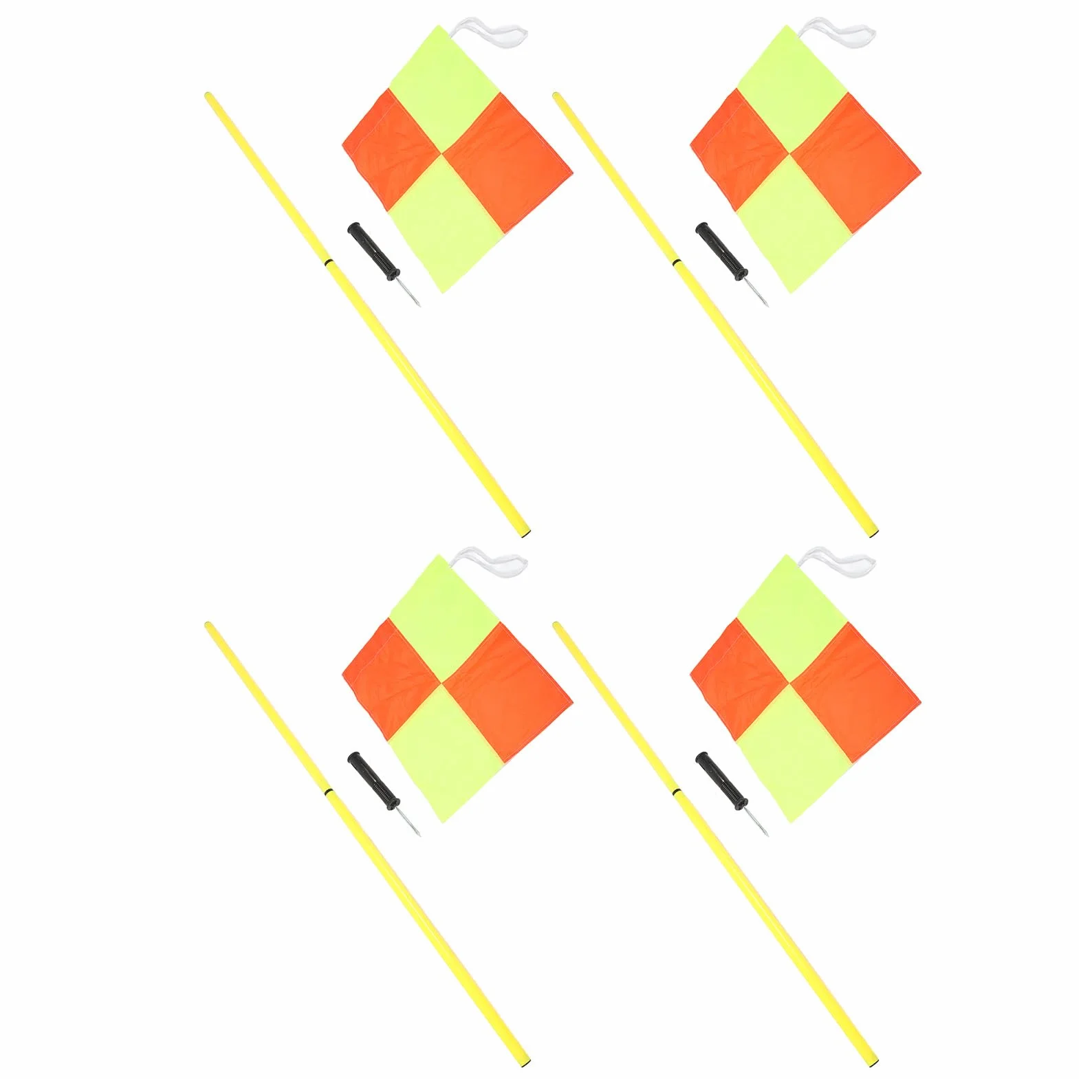Polons Football Training Field Corner Flags Équipement de Foot