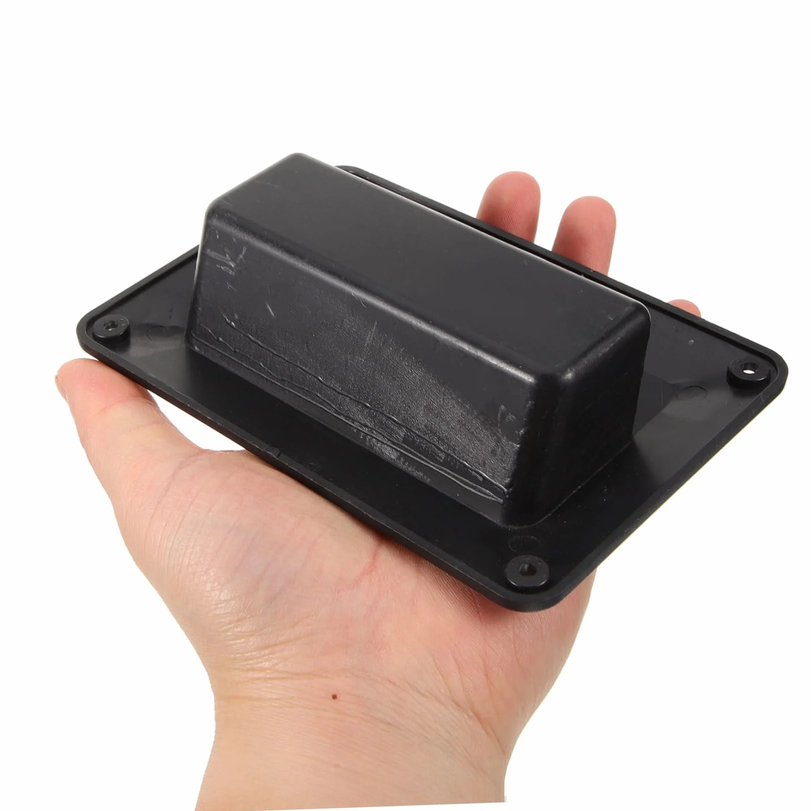 Homoyoyo Poignée Latérale de Haut-Parleur en Plastique pour Accessoires Audio, Petite Poignée Encastrée Pratique pour Enceintes, Lot de 4 Pièces pour Usage Scène ou Maison