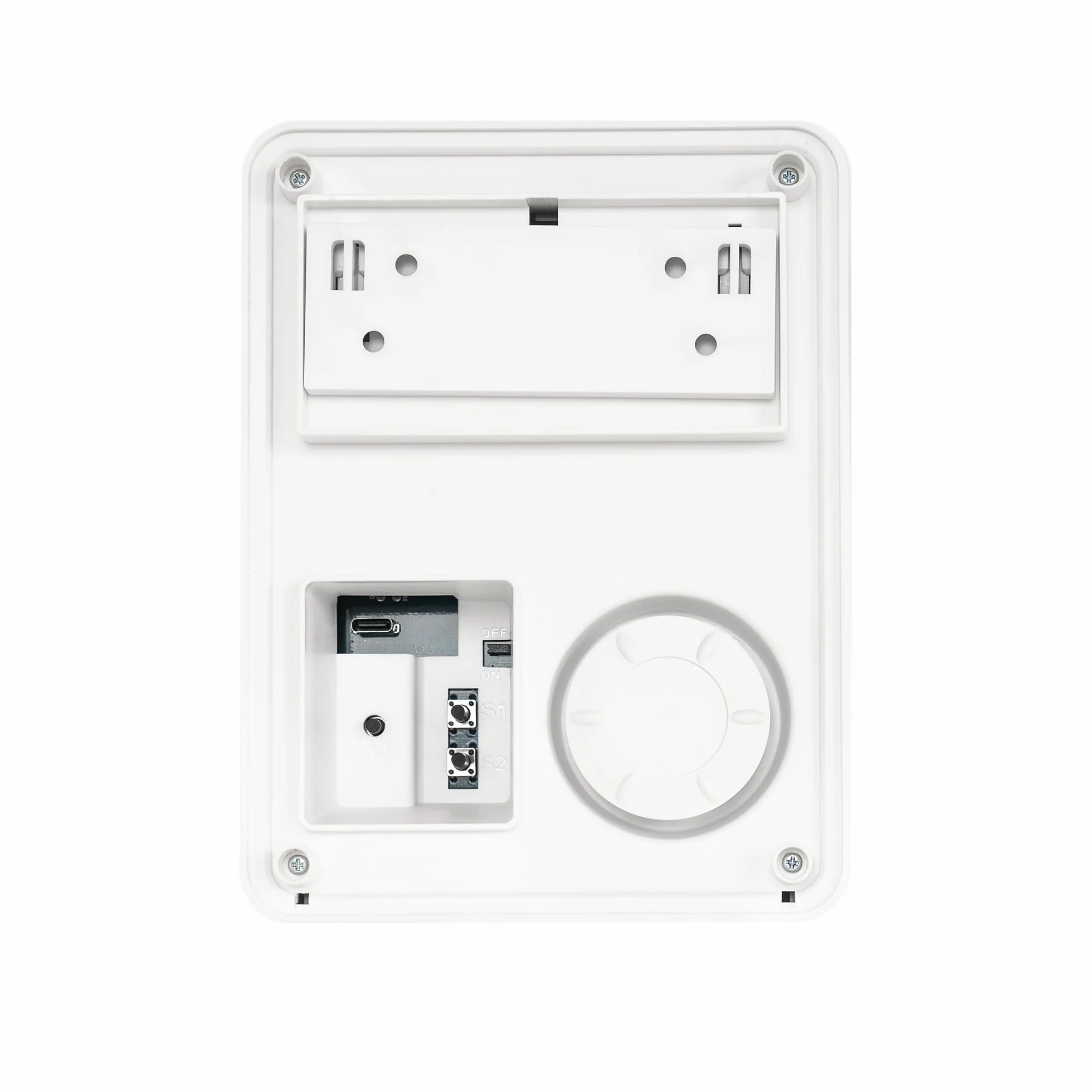 PNI SafeHouse HS006 Sirène extérieure sans Fil avec Chargement ou Via Port USB-C, Batterie 1000 mAh, 100 DB