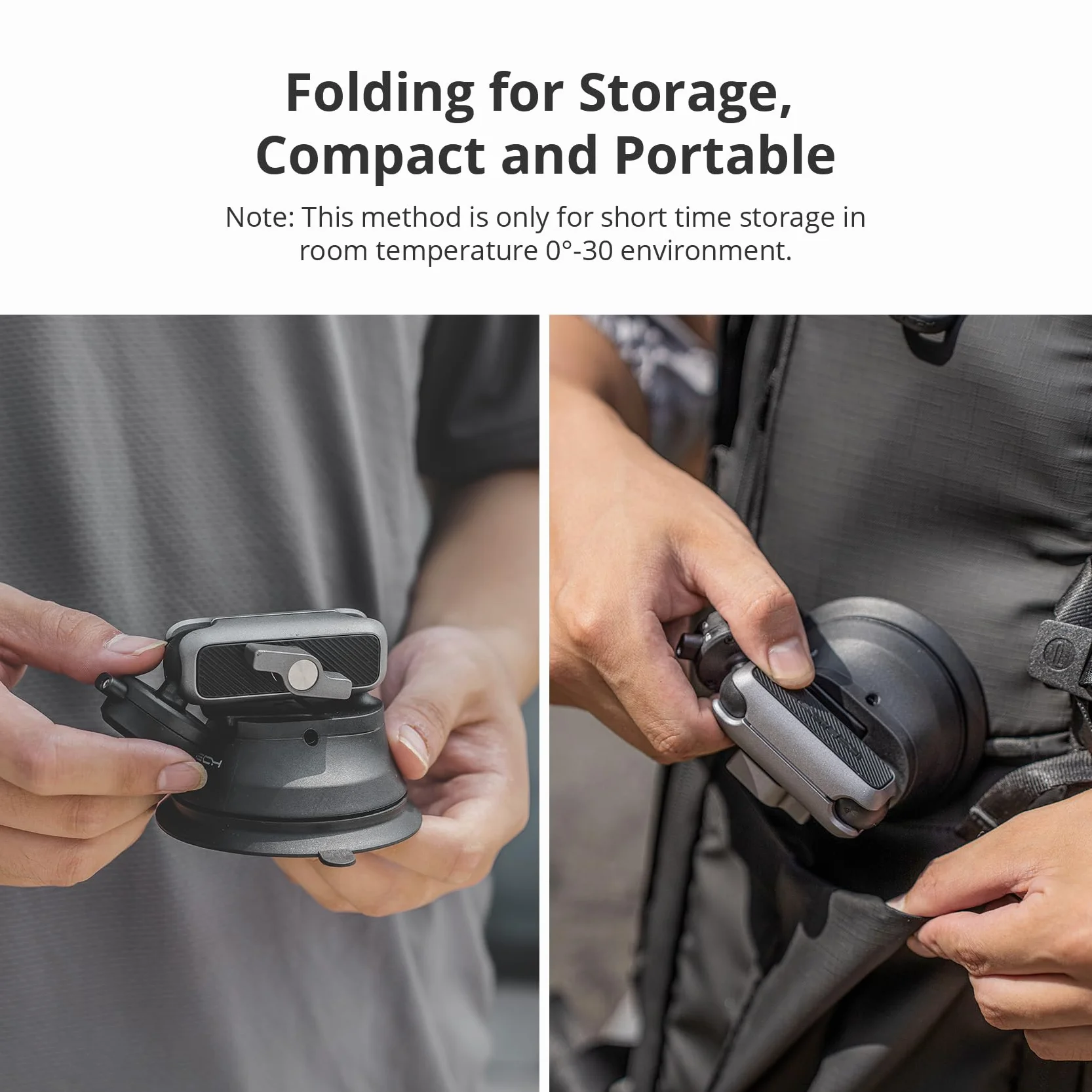 PGYTECH CapLock Support à Ventouse pour DJI OSMO 360/Action 6/Pocket 4/3, Suction Cup pour Gopro Hero 13/12/11, Action Caméra Accessoire pour Insta360 Ace Pro 2/X5/One RS avec Filetage 1/4"-20