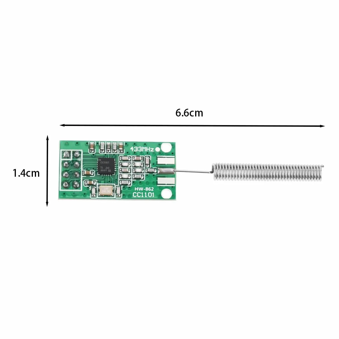 Module RF CC1101 émetteur-récepteur sans fil 433 MHz pour contrôle industriel