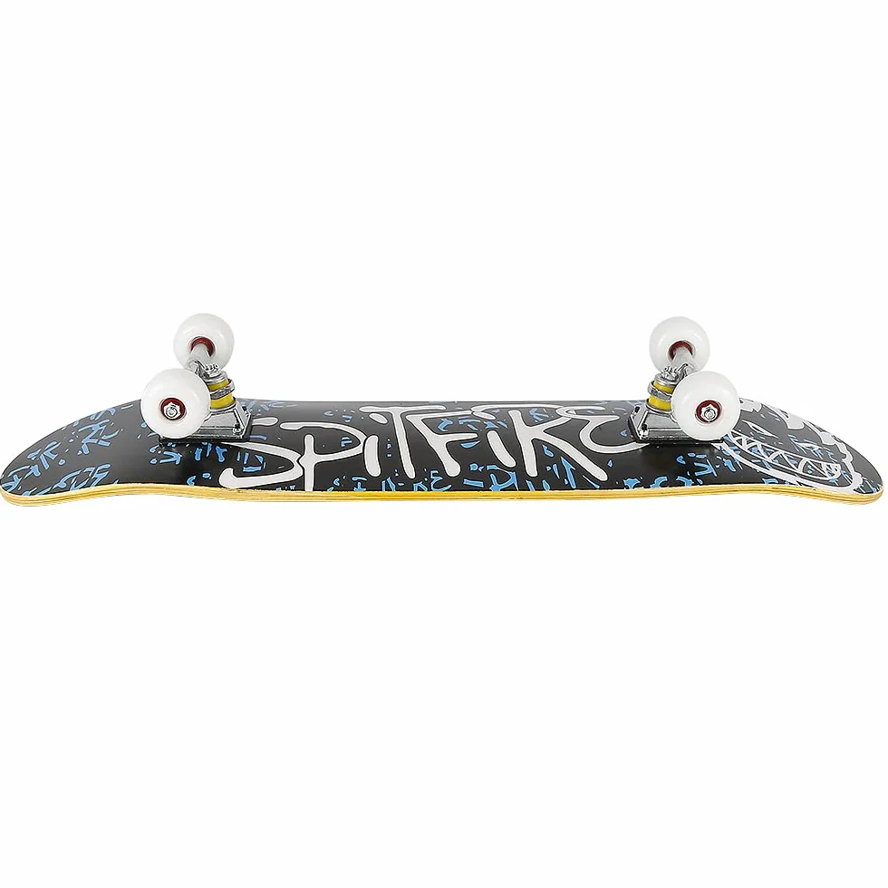 Skateboard Complet pour Enfants et Adultes Débutants Double Kick Maple Deck Concave Cruiser