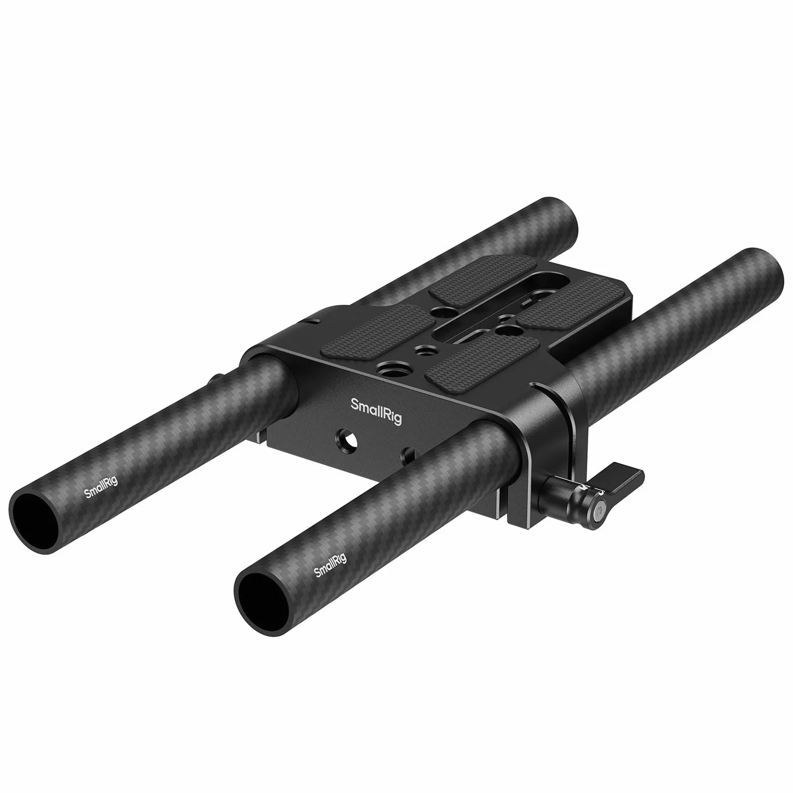SMALLRIG Kit de Plaque de Base pour Appareil Photo avec Pince pour Rail LWS 15 mm, Tiges en Fibre de Carbone 15 mm (8'' / 20 cm), pour Sony A6500, pour Canon R5, R6, pour Sony A7SIII / A7III - 5609