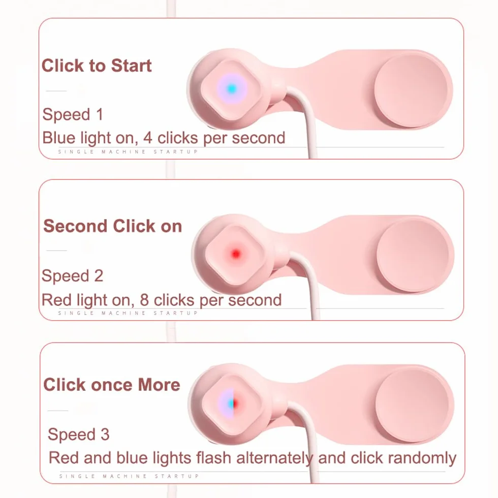 Clicker Tapper automatique pour écran pour smartphones Apps Video Streaming Gadget Quick Click Simulation Finger Continuous Click pour jeux, donnant un Like dans Tiktok, Diffusion en direct, tâches de