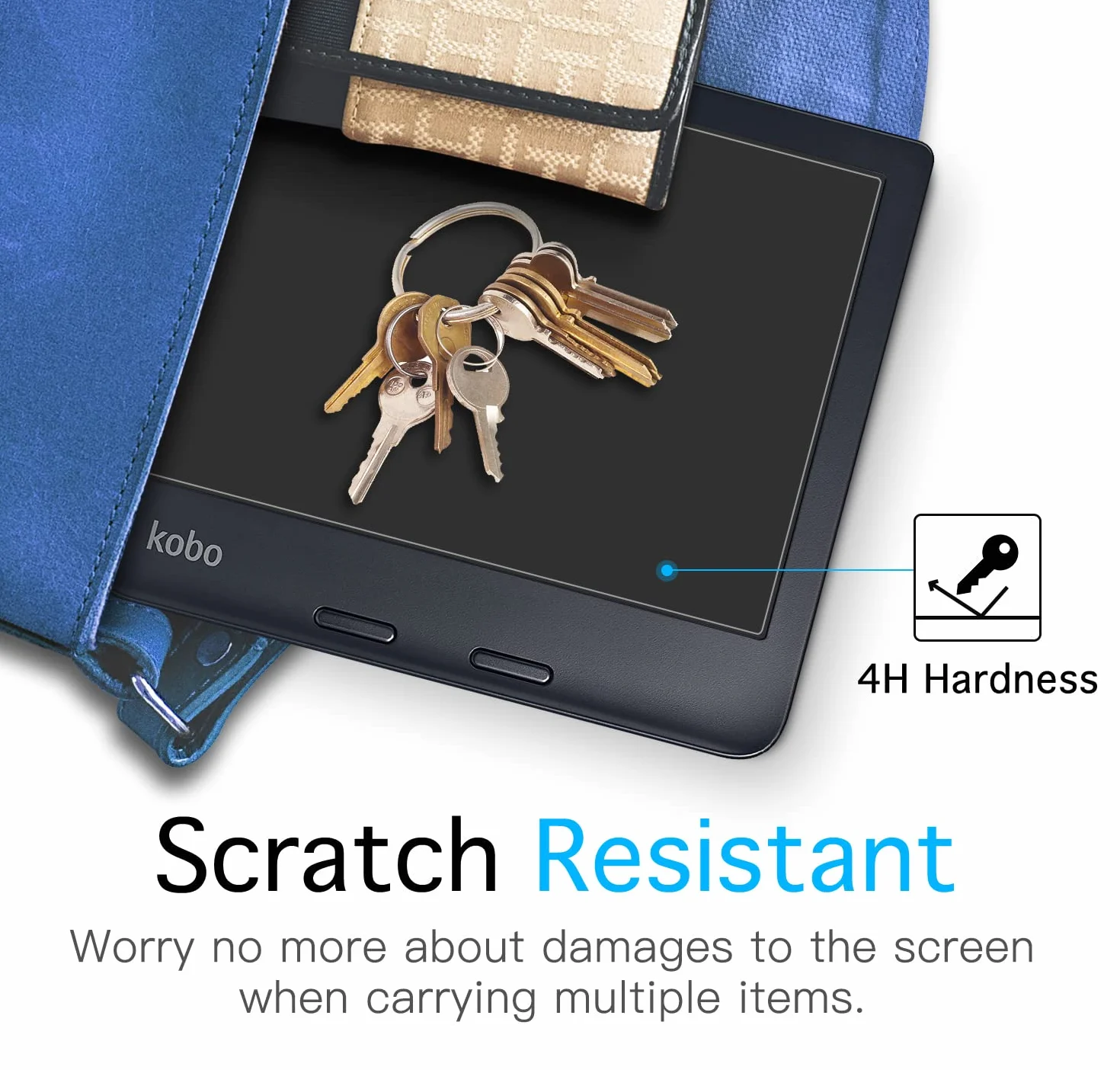 MoKo Lot de 2 Films de Protection Ecran pour Kobo Libra Colour 7 Pouces 2024/2025, Anti-Reflet Protecteurs PET Mat Couverture Complète Pet, Antireflet pour Kobo Libra 2 7" 2021, Compatible Coque