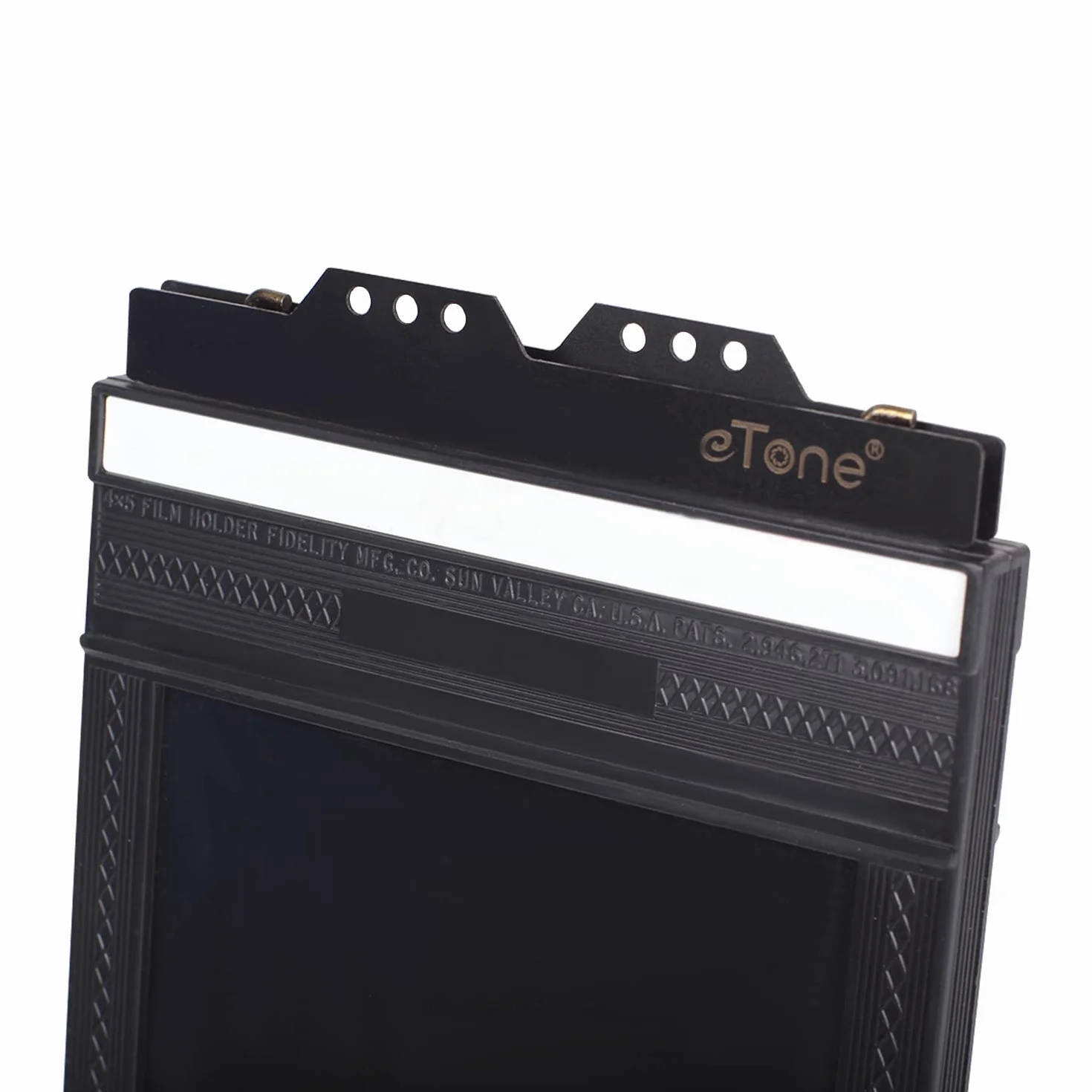eTone 4 pièces de Remplacement Feuille Film Coupe Film Supports Sombres Diapositives pour Appareil Photo Grand Format 4x5