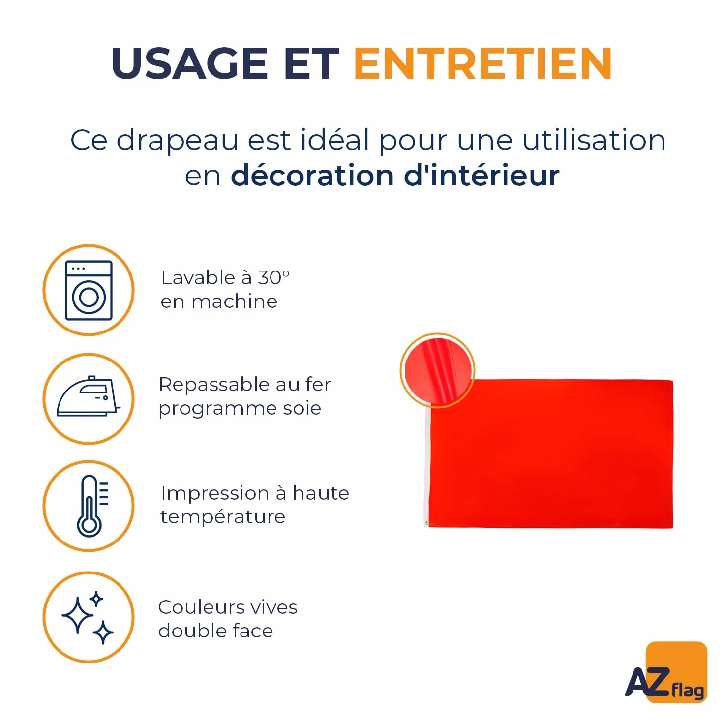 AZ FLAG Drapeau Commissaire de course Rouge 90x60 cm Polyester Oeillets Métalliques