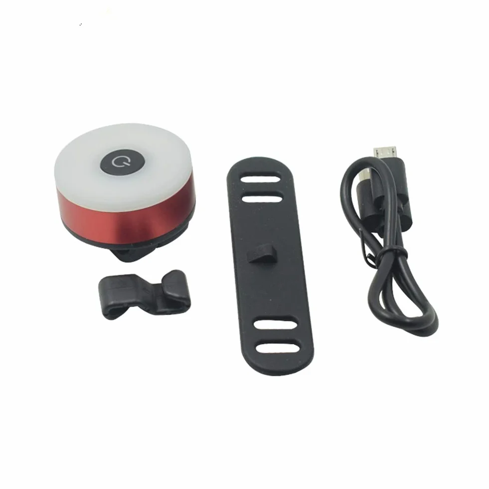 WASAGA Feu arrière de vélo LED Rechargeable USB 5 Modes Étanche