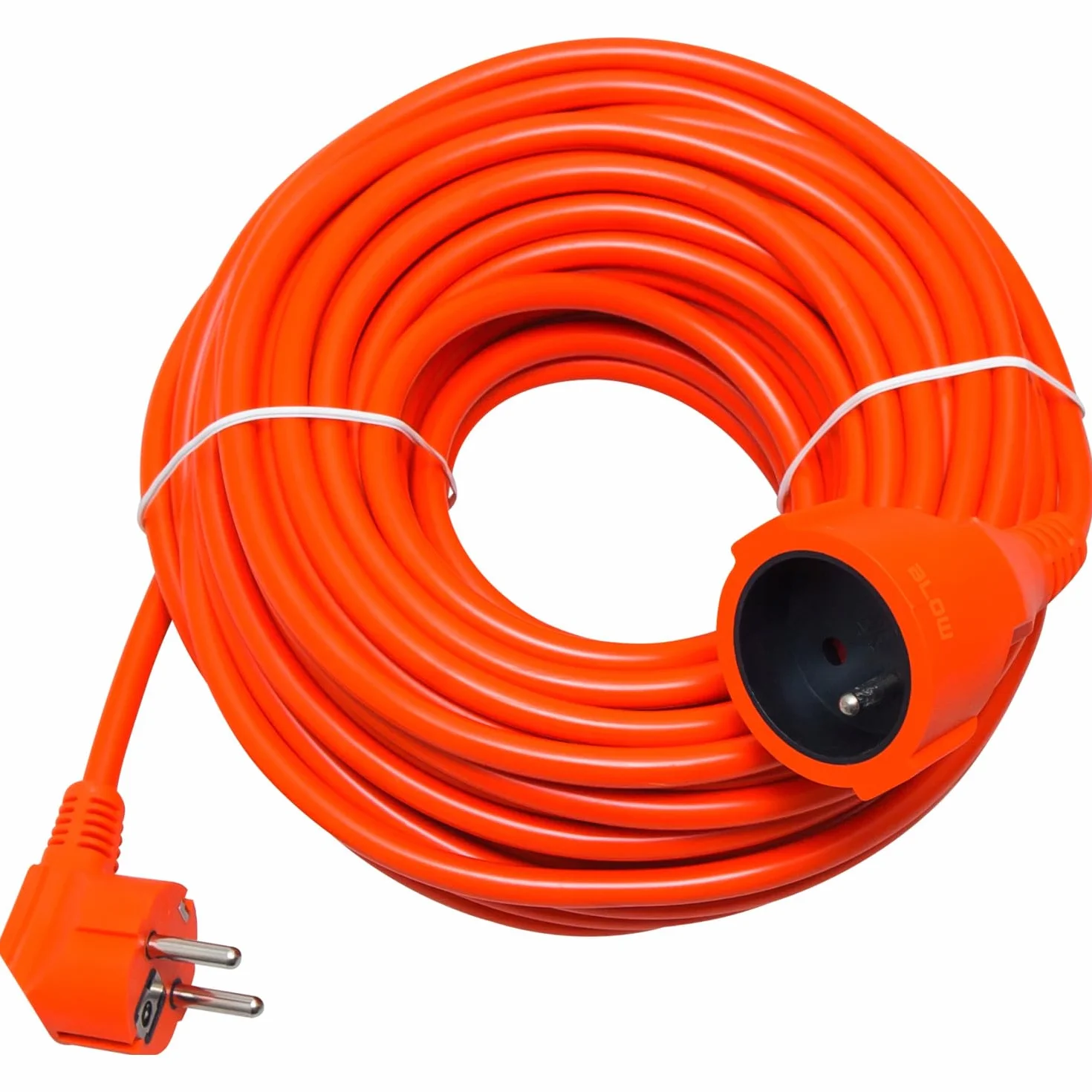 Blow PR-160 Rallonge électrique 50 m 3 x 1,5 mm² extérieur prise de sécurité