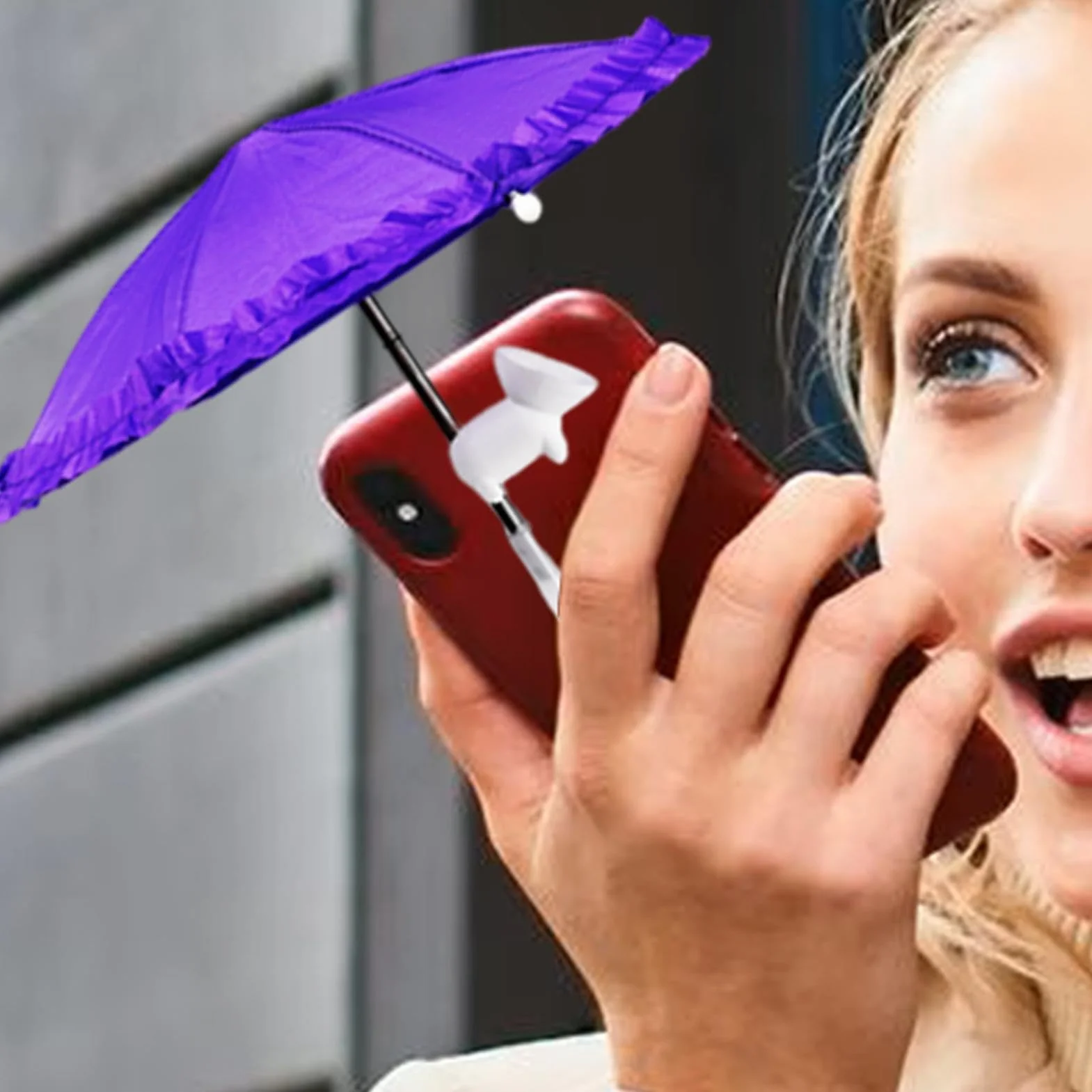 Pare-soleil pour téléphone portable, pare-soleil pour téléphone portable | Parapluie de téléphone réglable antireflet,Support de pare-soleil de téléphone portable à ventouse, couverture de