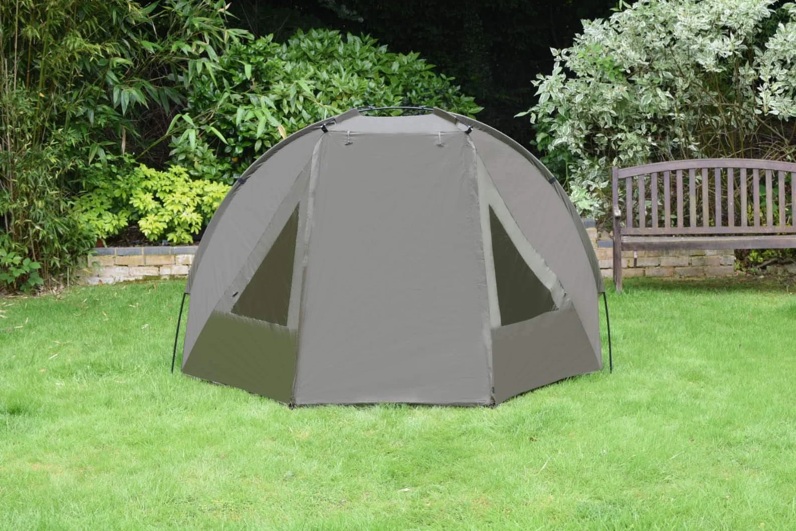 Quest Tente de pêche à la carpe colonne d'eau 5000 mm Bivvy 1-2 personnes