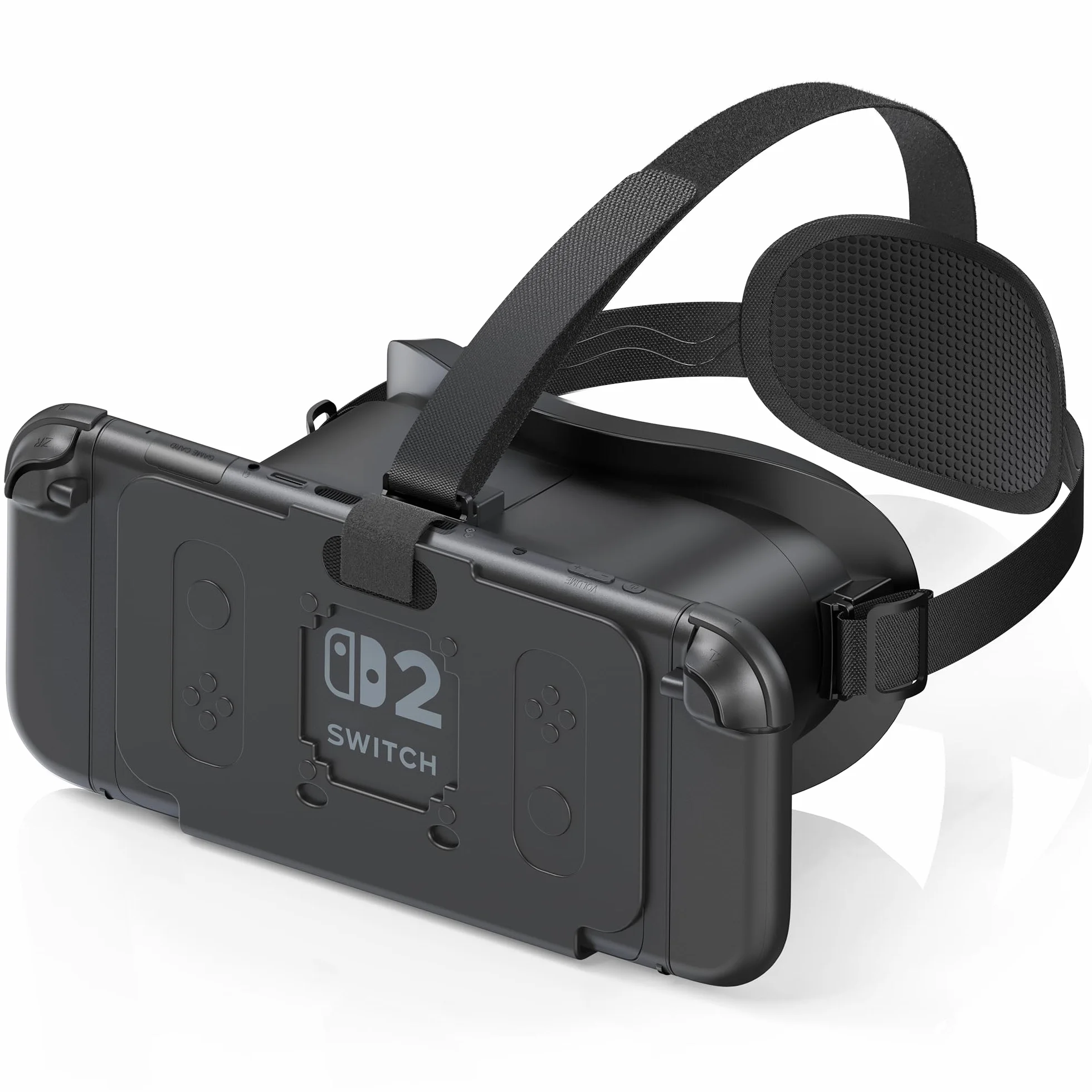 Casque VR Nintendo Switch 2 (2025) Lunettes Réalité Virtuelle Lentilles HD Réglables Sangle Confortable Noir