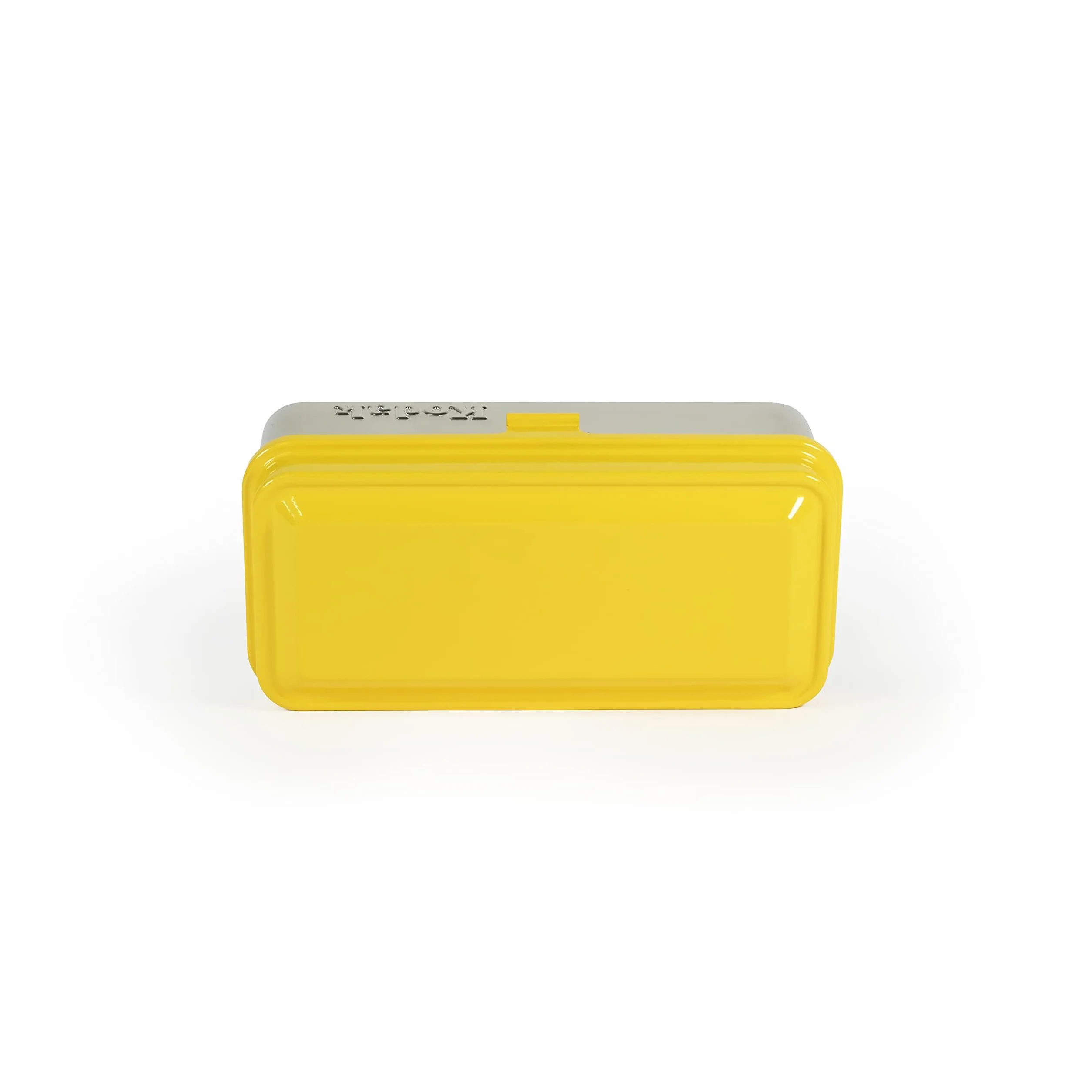 KODAK Film Case 120/135 Étui pour 8 rouleaux de 120 films / 10 rouleaux de film 35 mm - Boîtier en acier rétro pour trier et protéger le film (jaune) (film non inclus)