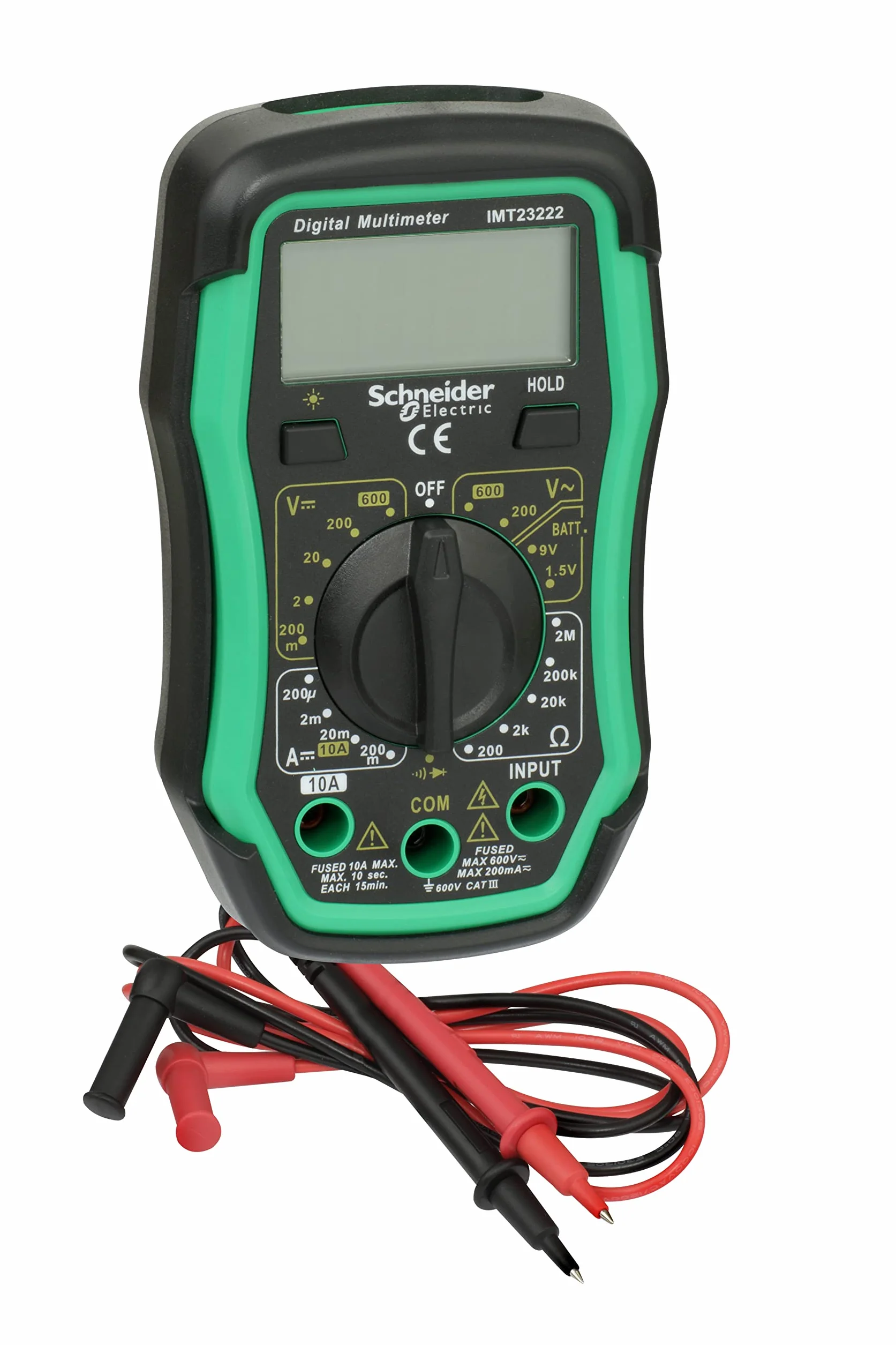 Multimetro digital Cat III 600V