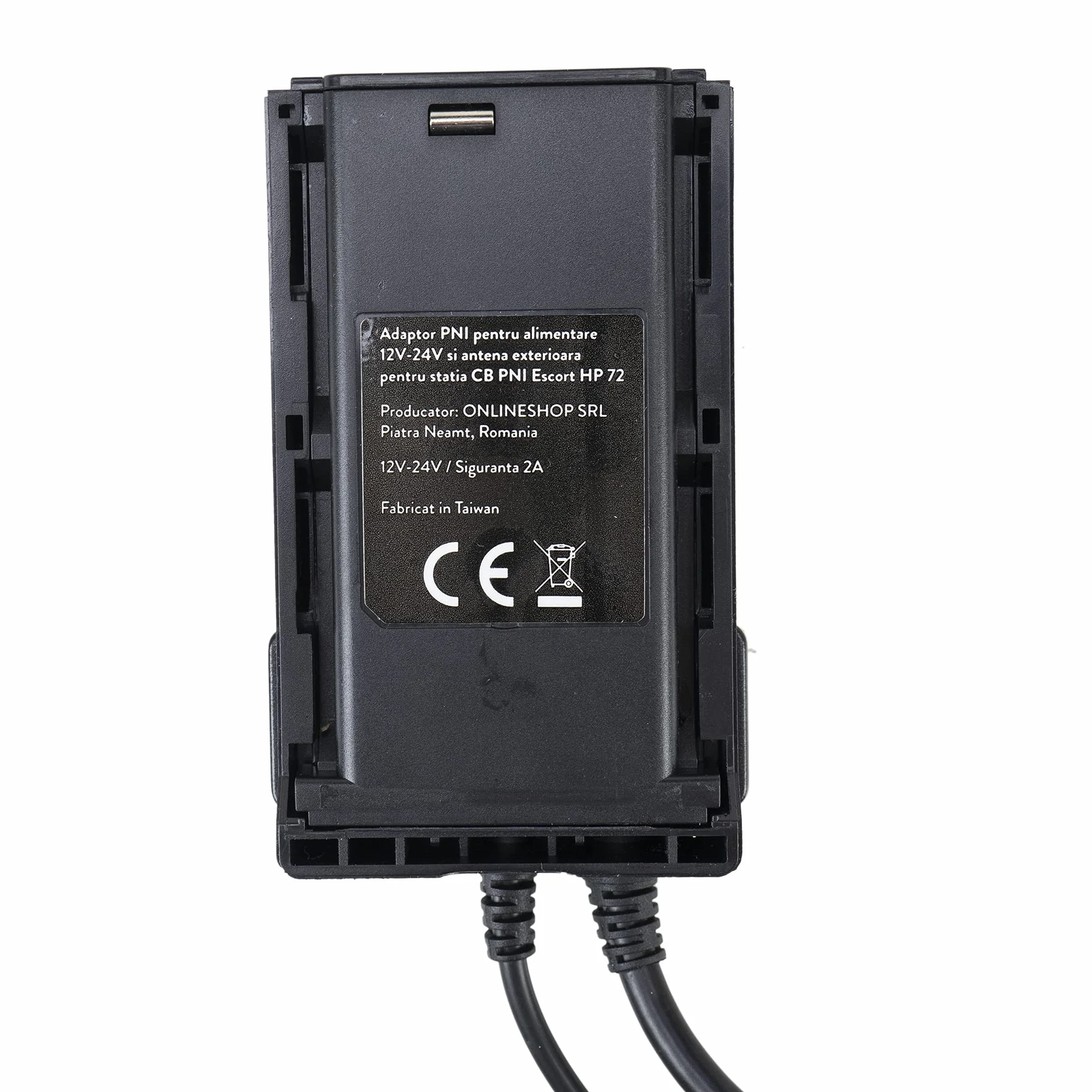 Adaptateur PNI pour Alimentation 12V-24V et antenne extérieure pour Radio CB Portable PNI Escort HP 72