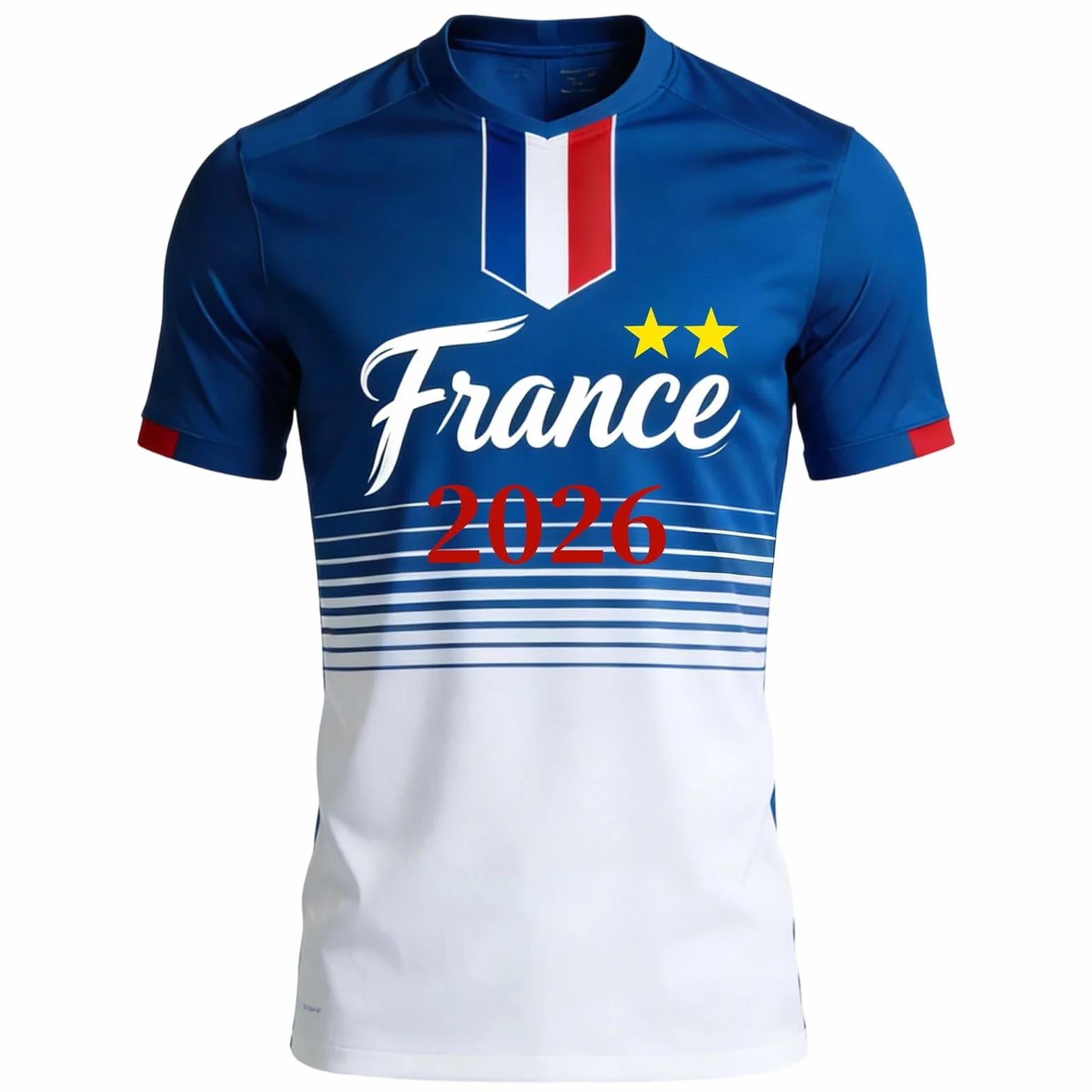 Maillot de Foot Adulte Enfant Personnalisé 2026 - Maillot Équipe avec Nom Numéro Homme Femme T-Shirt Football Domicile Extérieur