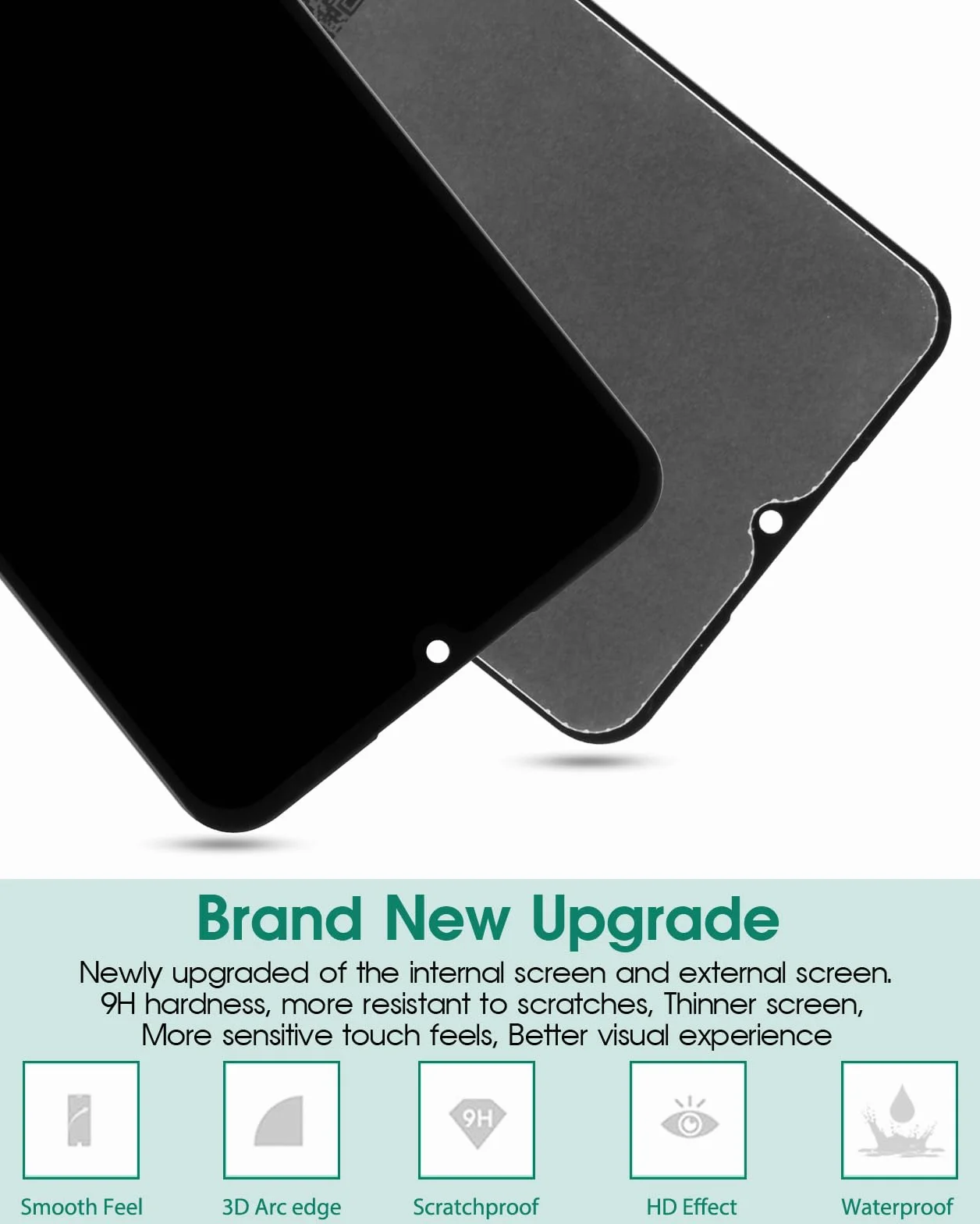 pour Samsung Galaxy A13 4G Écran LCD pour Samsung Galaxy A13 Écran de Remplacement pour Samsung A13 4g LCD Affichage A135 Tactile Digitizer Assemblée A137 Kits de Pièces de