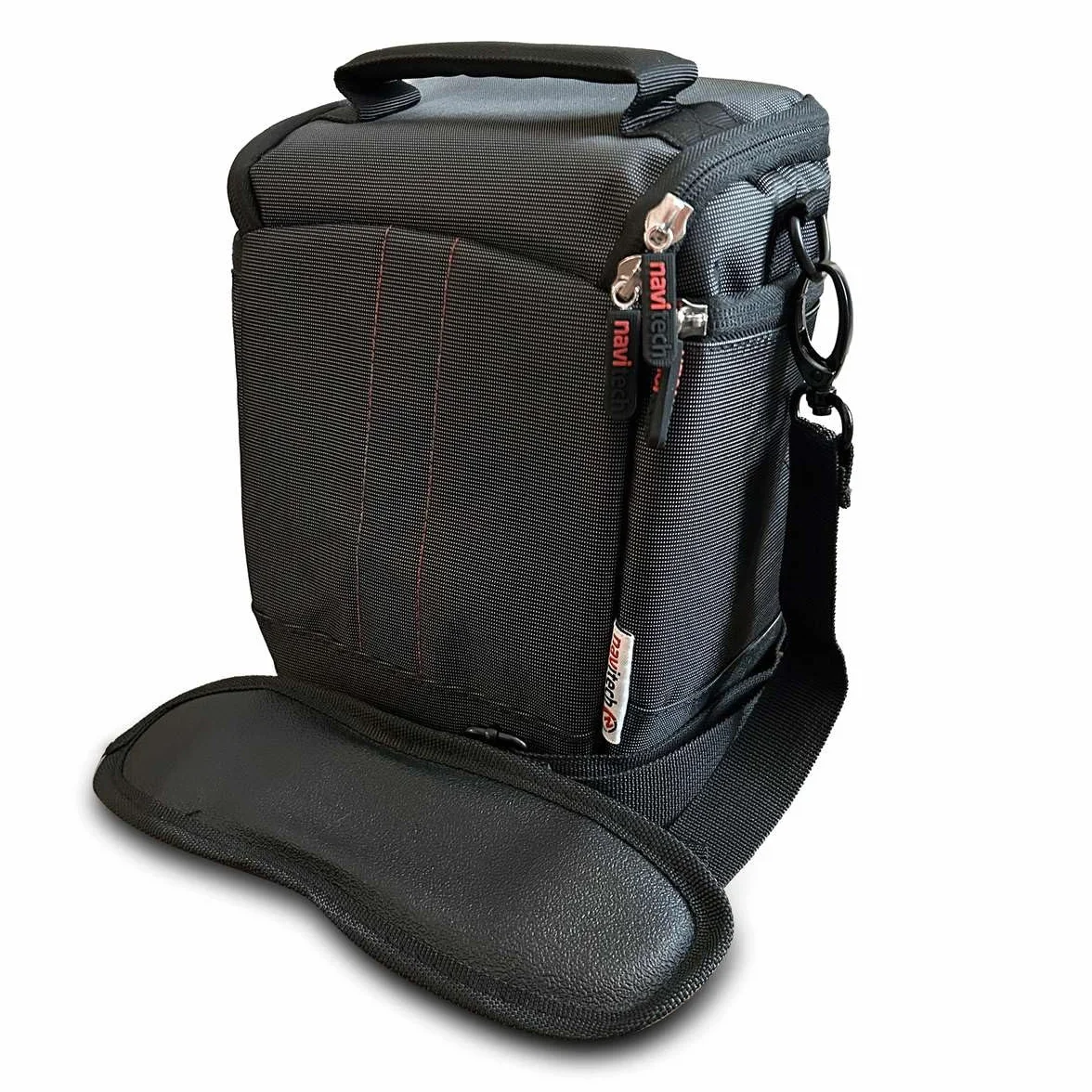 Navitech Sac De Voyage pour étui De Protection pour Jumelles Noir - Compatible avec Le VTech Interactive Video Jumelles