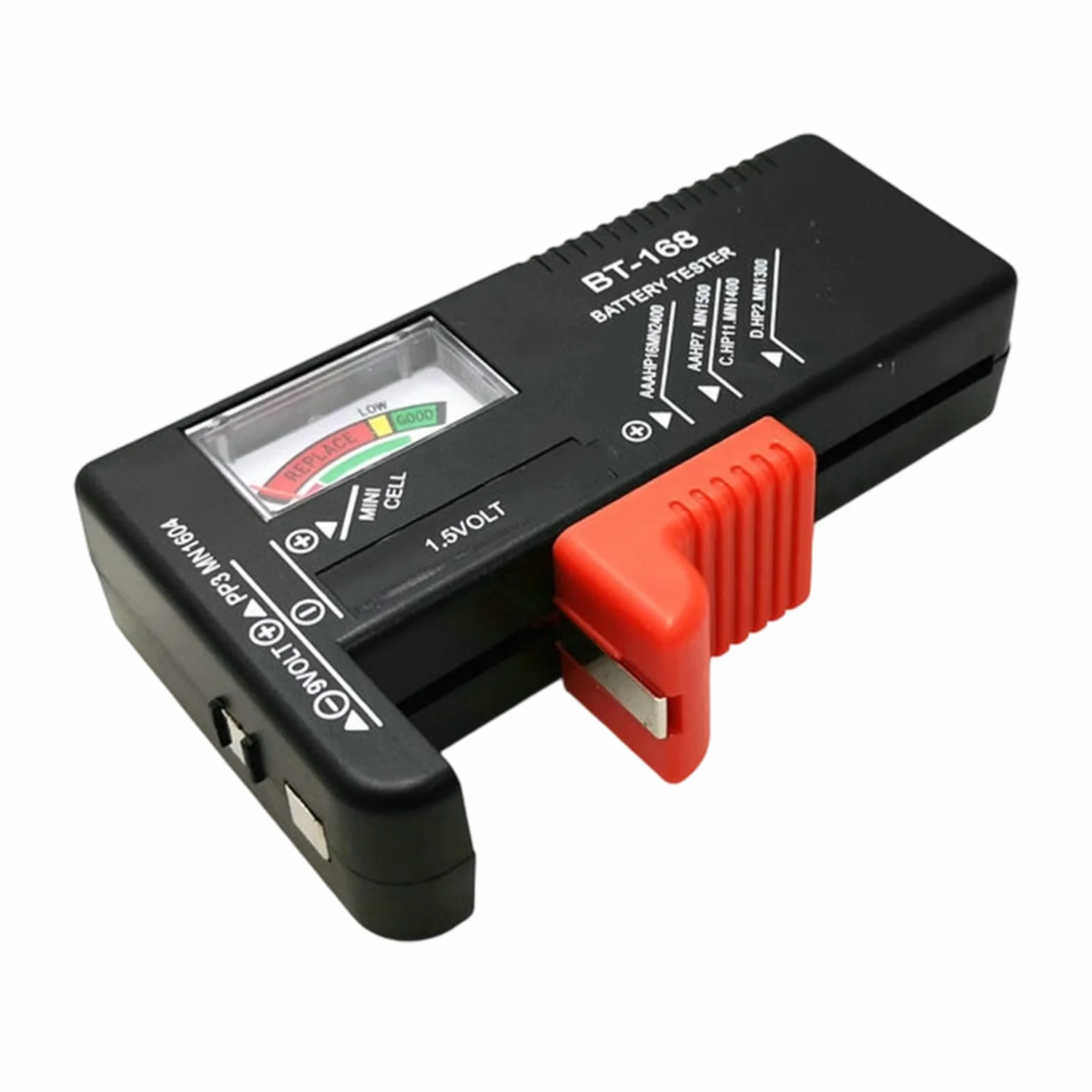 Testeur de Piles Universel pour AA AAA C D 9V 1,5V Piles Boutons