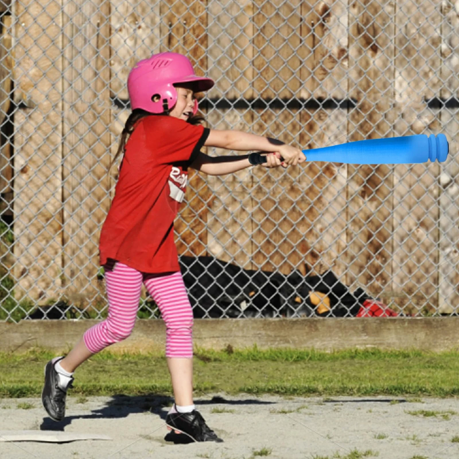 Batte de Baseball en Mousse Douce Légère avec Balle pour Enfants
