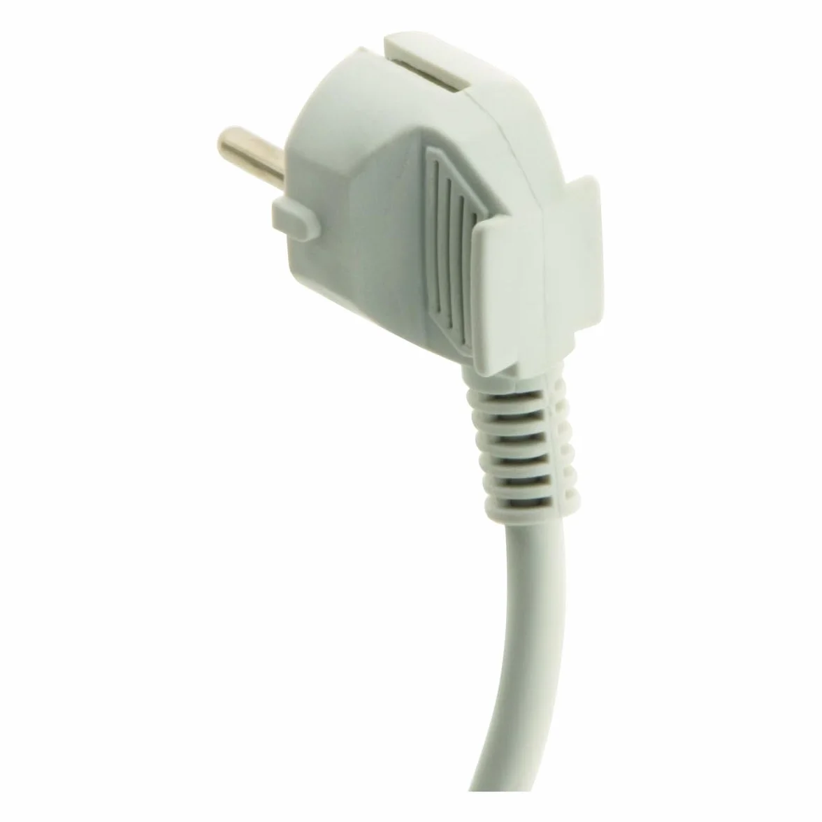 Prolongateur ménager Zenitech 16A HO5VV-F 3G1mm² Blanc 1,90m