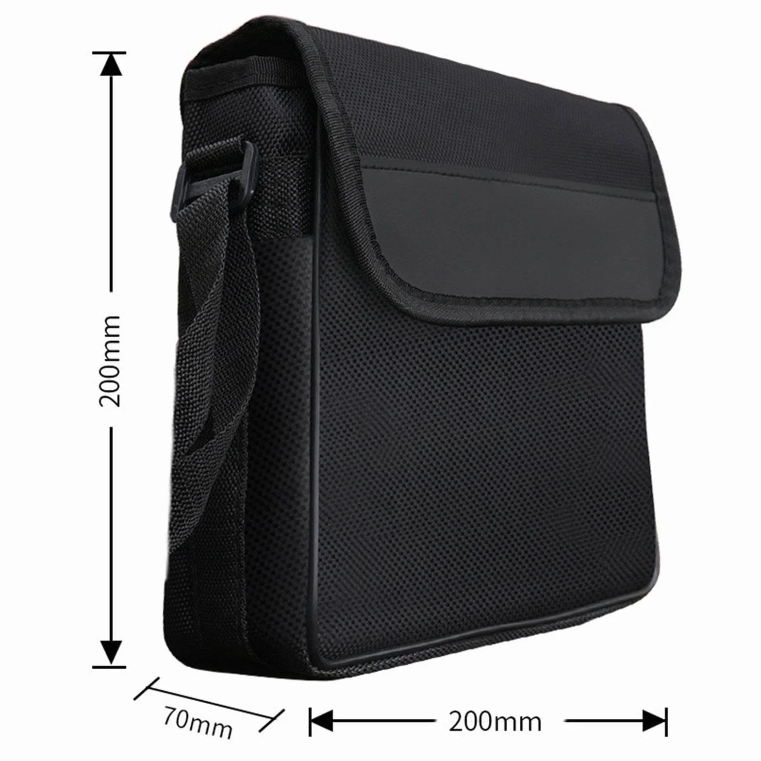 Étui pour Jumelles Noir, Housse de Protection Imperméable en Tissu Oxford Épais pour Randonnée