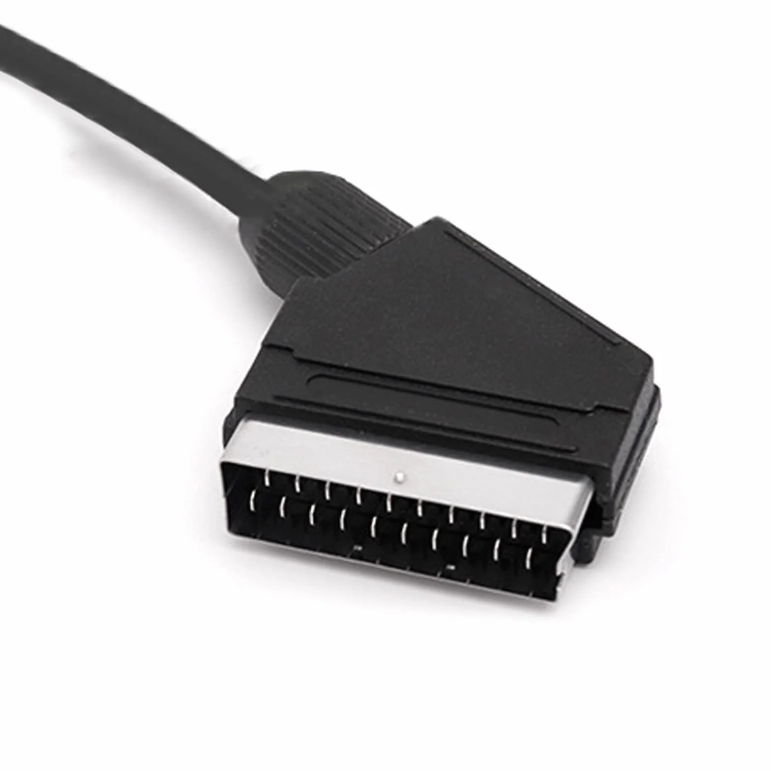 WANGCL 2PCS 1.8M Câble Péritel Adaptateur Péritel Péritel vers RCA Câble Péritel pour Lecteur DVD vers TV Composite AV Connecteur Convertisseur pour TV DVD VCR NES FC