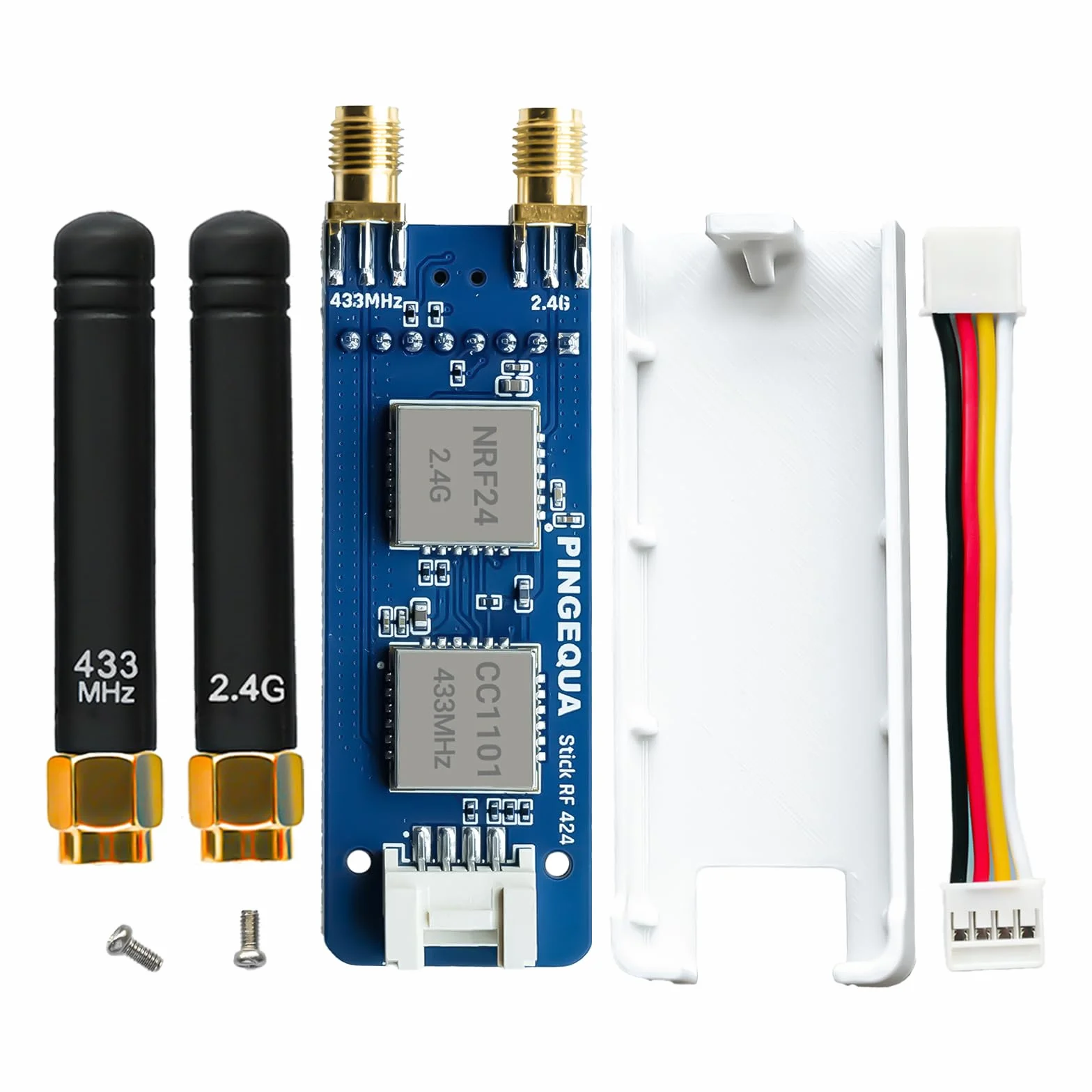 Module RF 2 en 1 pour M5Stack StickC Plus NRF24 2,4 GHz CC1101 433 MHz compatible Bruce Firmware