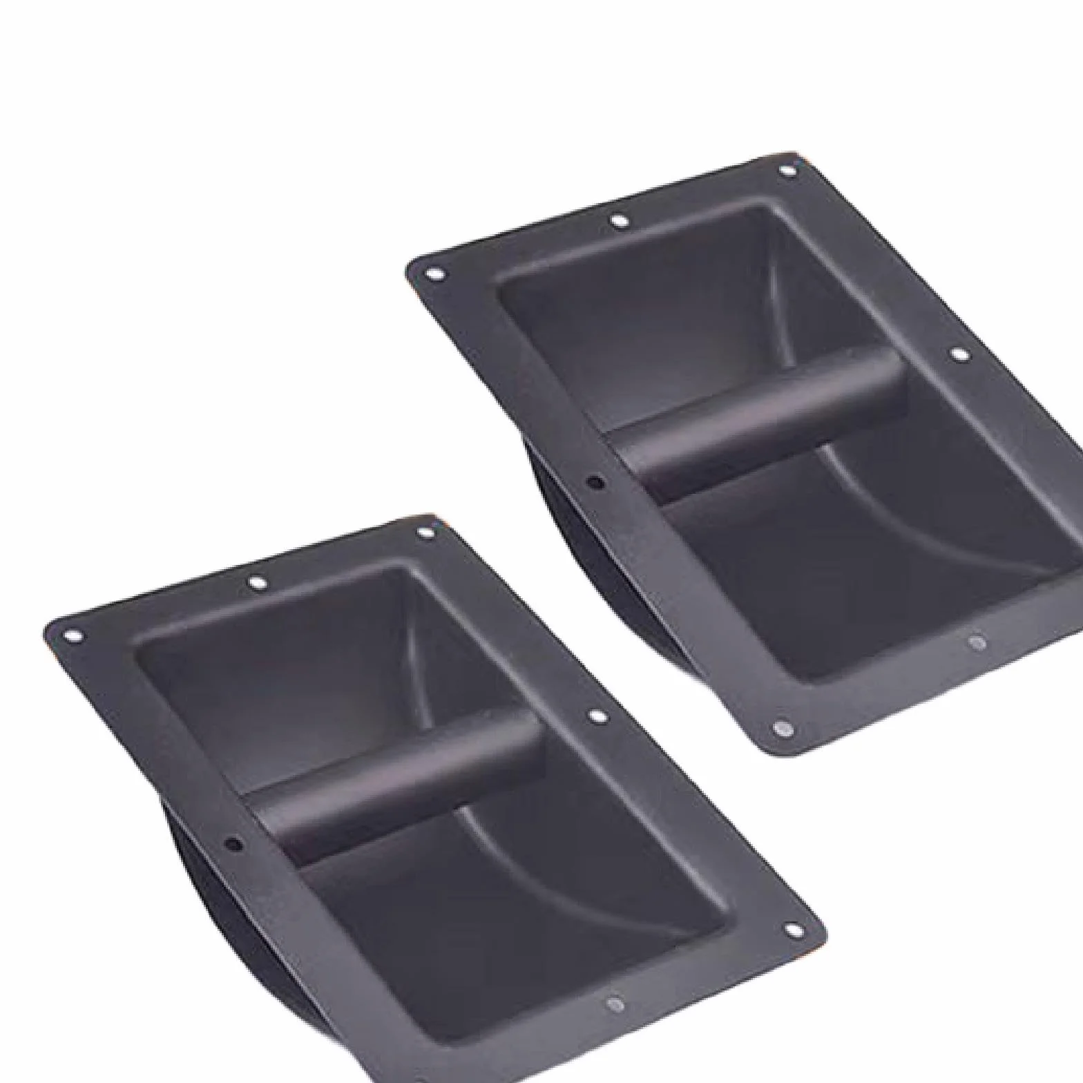 predolo Ensemble de 2 Poignées pour Haut-Parleurs Encastrés, Poignée de Haut-Parleur Audio Encastrée, Accessoires de Transport, pour Transporter Vos Enceintes Toute Confiance, S