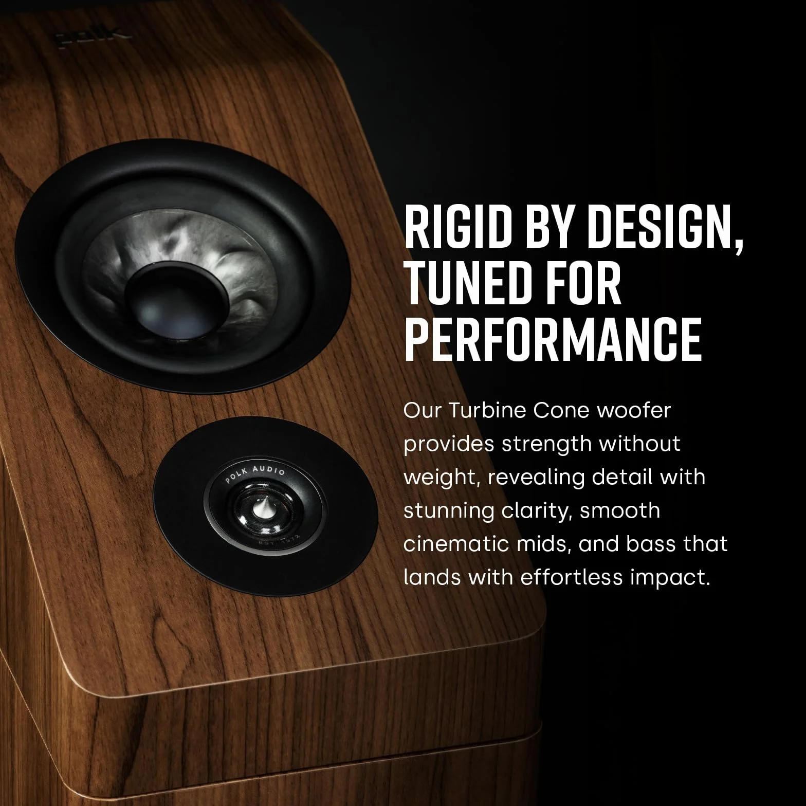 Polk R900 Noir Enceinte Atmos Paire