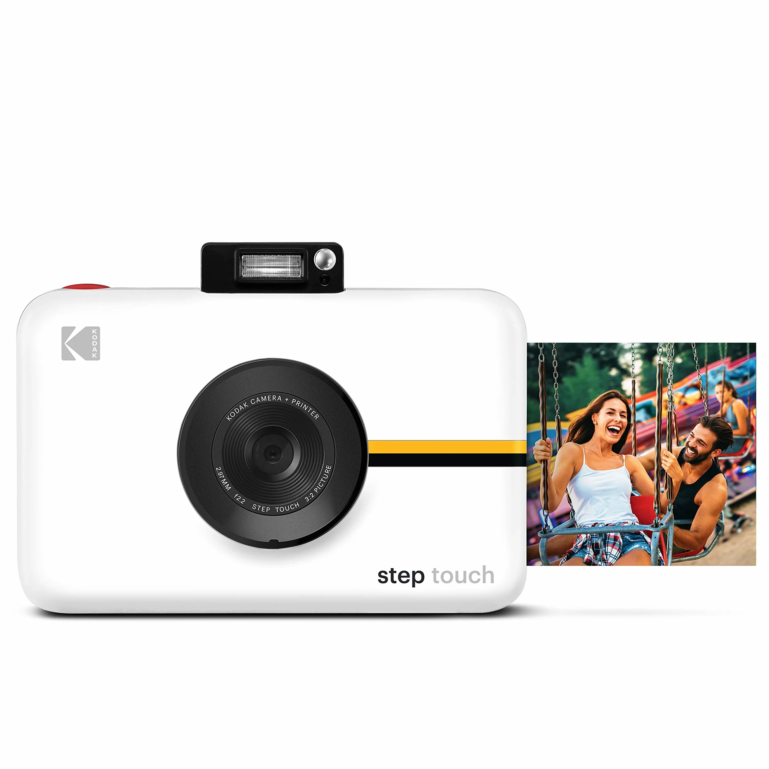 Kodak Step Touch Appareil Photo instantané avec écran Tactile LCD de 3,5 Pouces (Blanc) Kit de Voyage